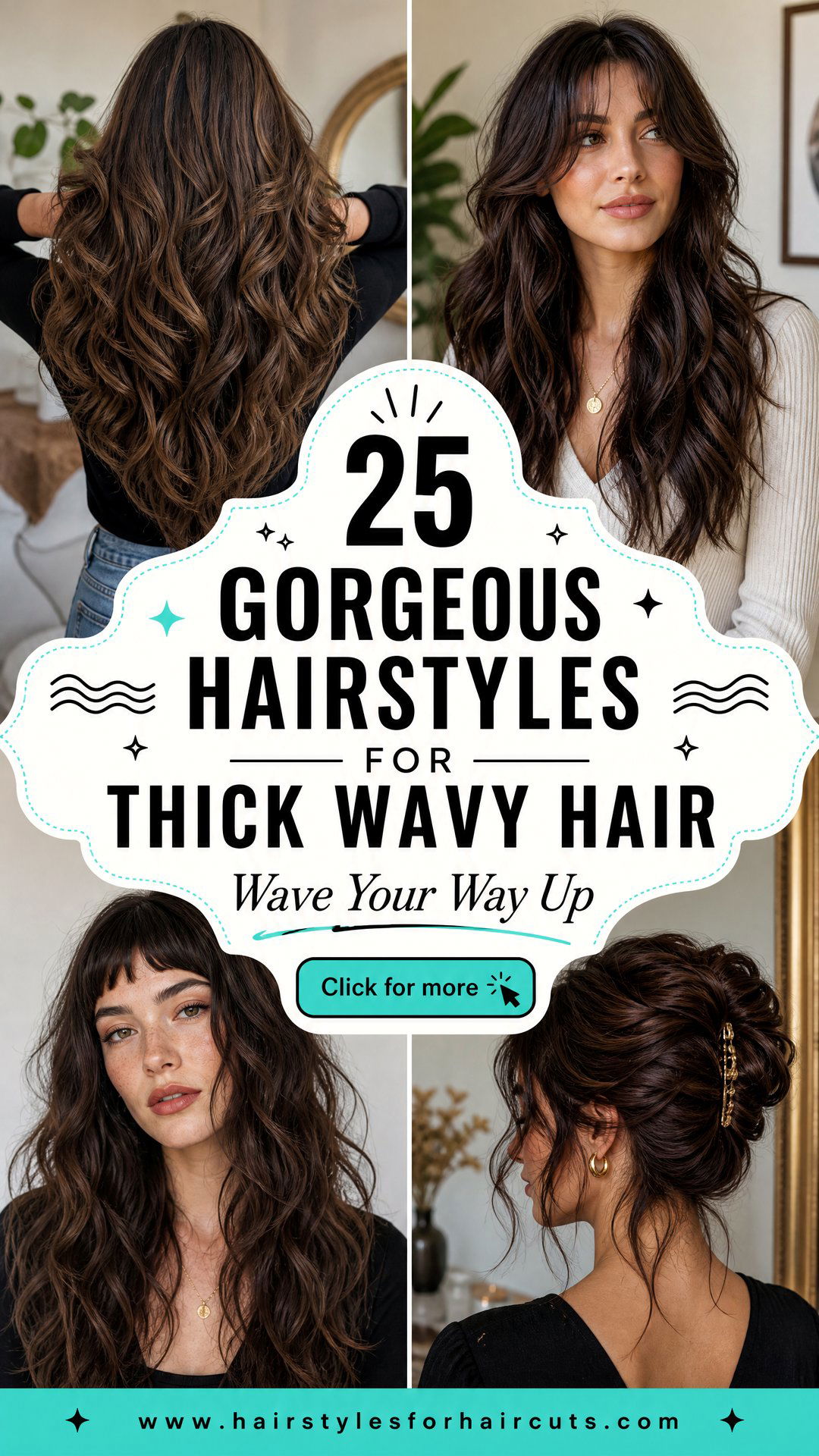 25 Gorgeous Womens Hairstyles for Thick Wavy Hair - 25 Gorgeous Women’s Hairstyles for Thick Wavy Hair