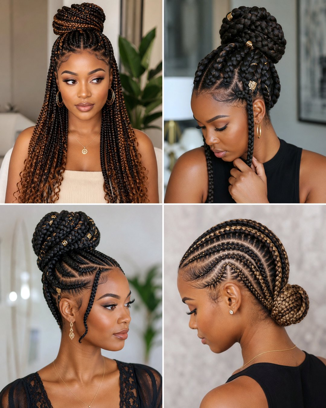 25 Graduation Hairstyles for Black Hair Braids Ideas
