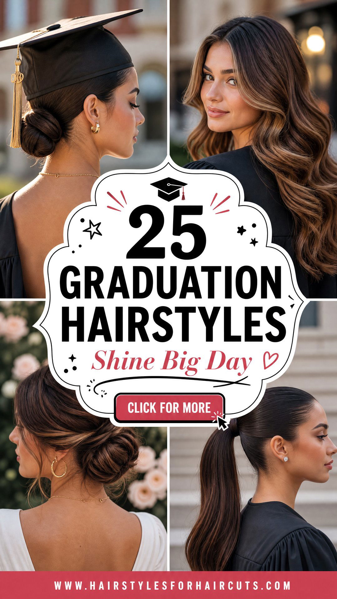 25 Graduation Hairstyles to Shine on Your Big Day - 25 Graduation Hairstyles to Shine on Your Big Day
