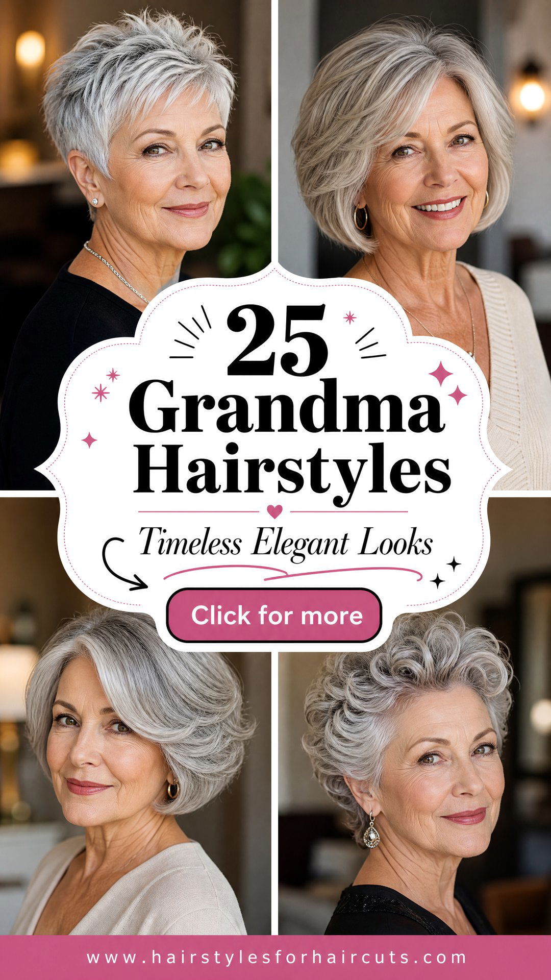 25 Grandma Hairstyles Timeless and Elegant Looks to Try - 25 Grandma Hairstyles: Timeless & Elegant Looks to Try