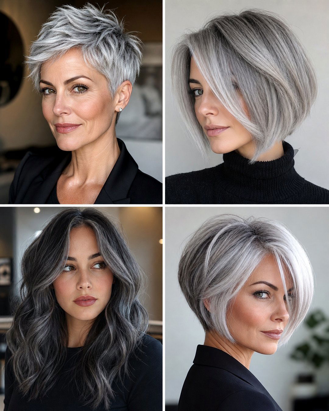 25 Gray Color Hairstyles Stunning Silver Trends to Try