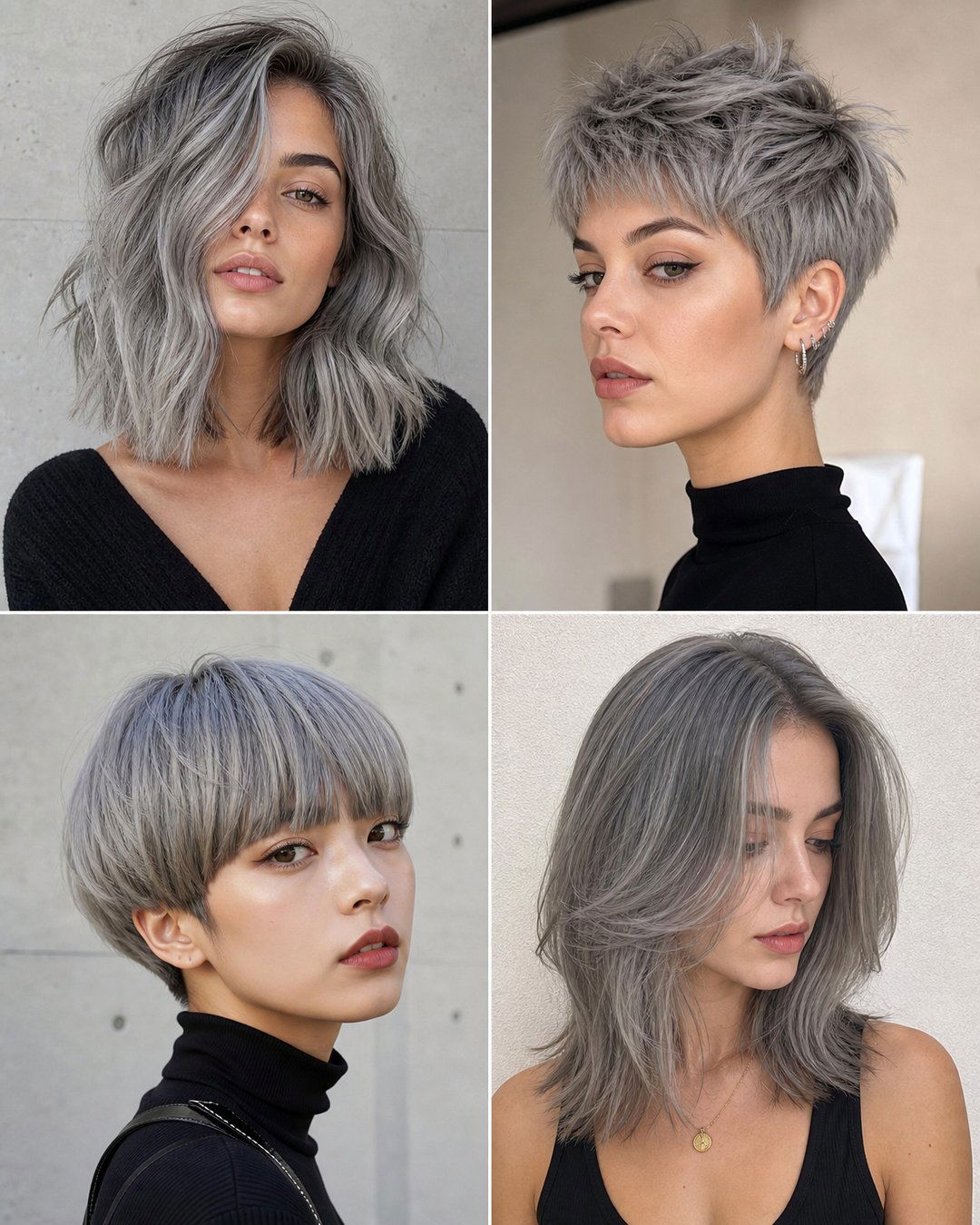 25 Gray Haircuts for Women Chic Silver Styles to Try