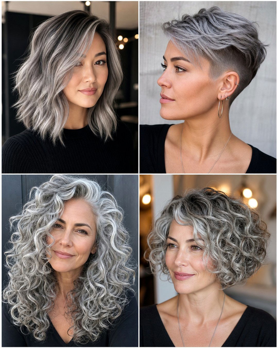 25 Gray Hairstyles Stunning Silver Looks to Try Today