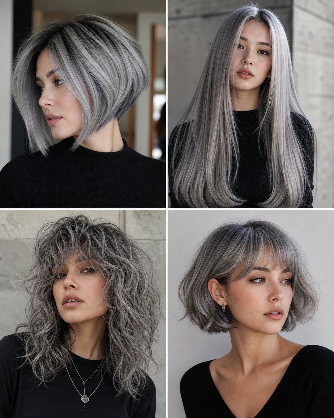 25 Gray Hairstyles for Women Over 60 Elegant and Modern