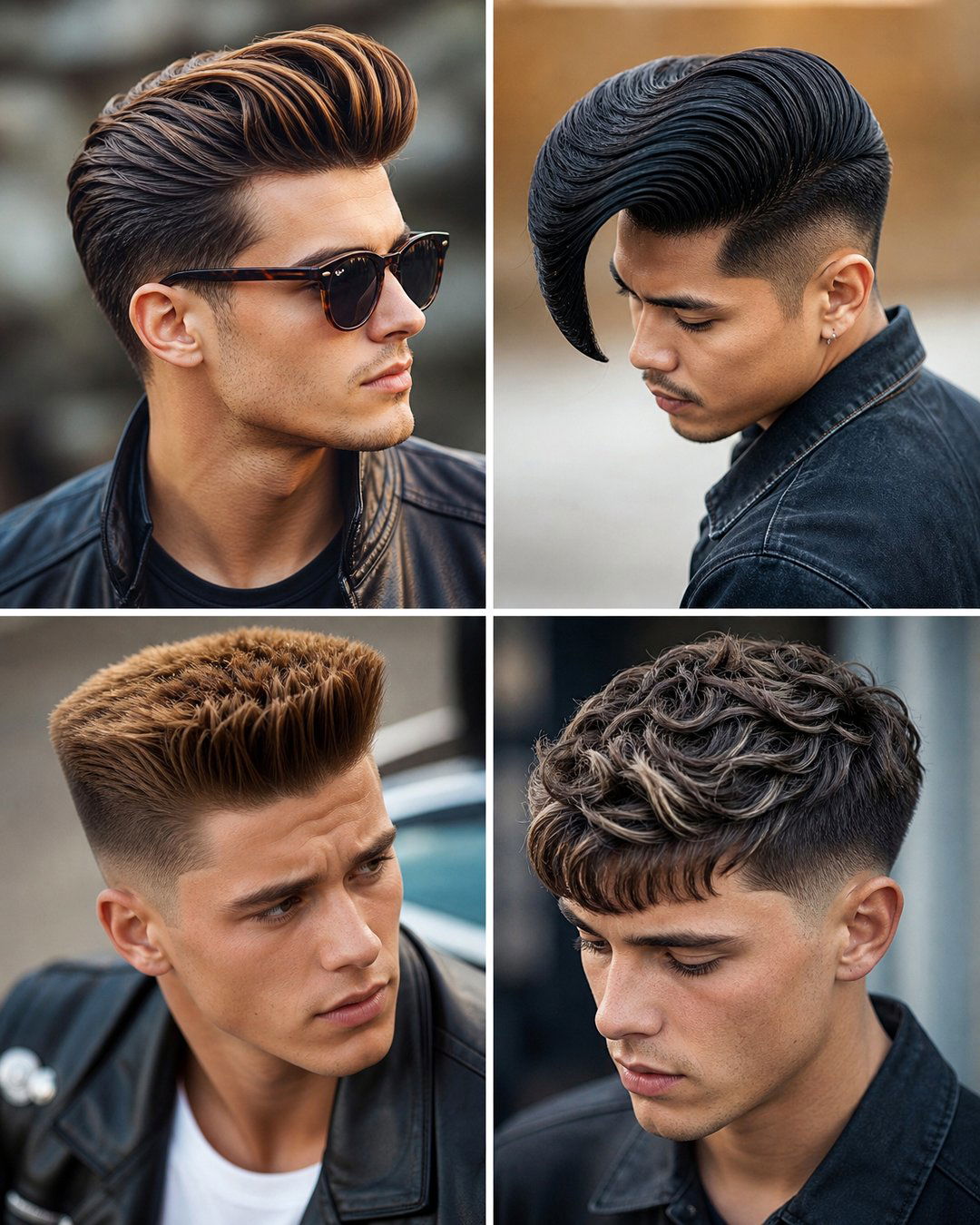 25 Greaser Hairstyles Classic Retro Looks for Bold Men