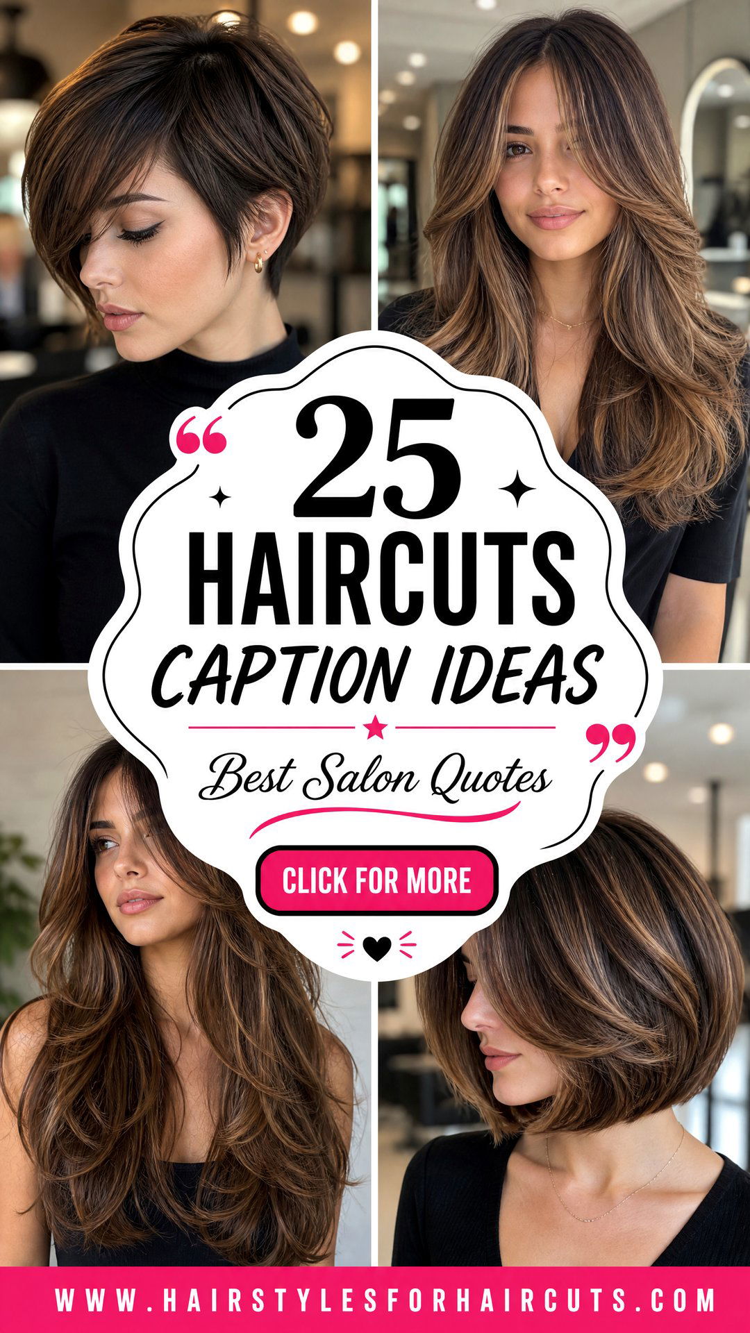 25 Haircuts Caption Ideas Best Quotes for Salon Posts - 25 Haircuts Caption Ideas: Best Quotes for Salon Posts