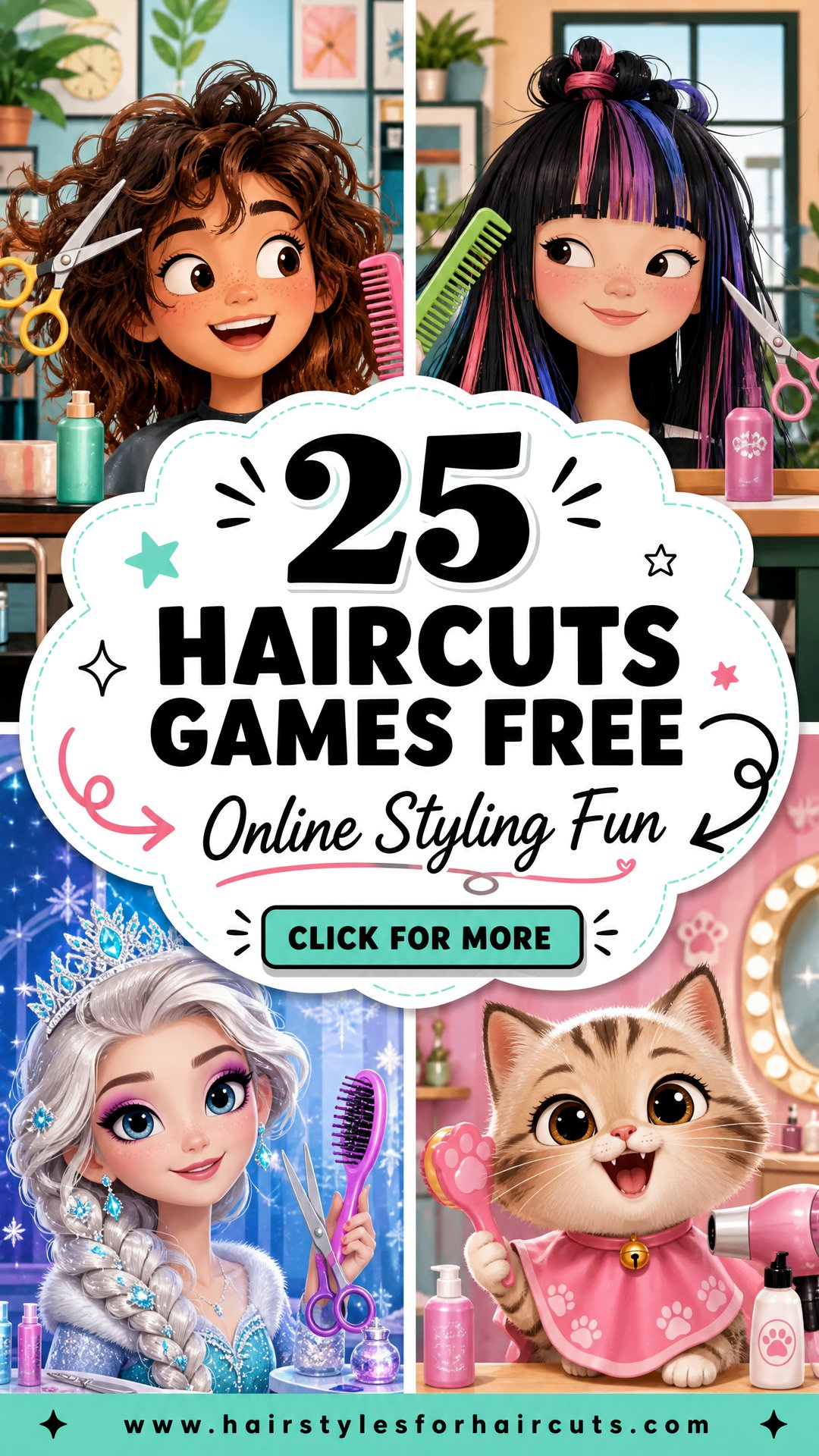 25 Haircuts Games Free Play Online Styling Fun - 25 Haircuts Games Free: Play Online Styling Fun