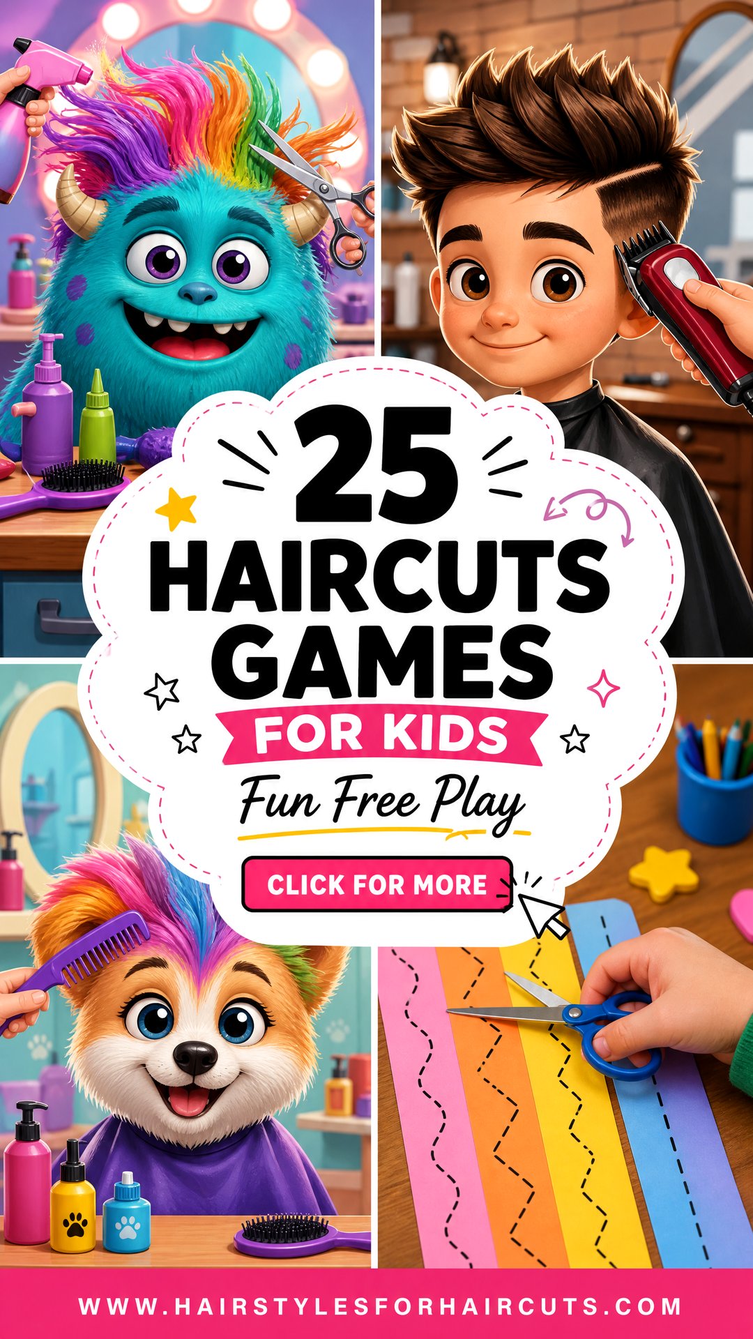 25 Haircuts Games for Kids Fun and Free to Play - 25 Haircuts Games for Kids: Fun & Free to Play