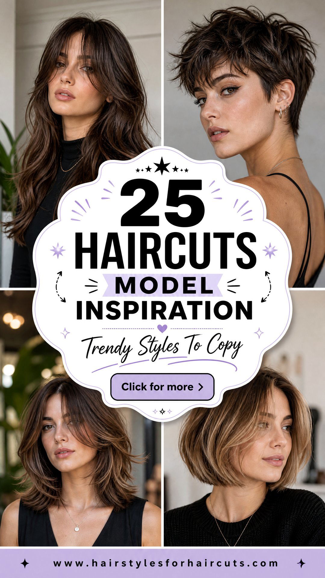 25 Haircuts Model Inspiration Trendy Styles to Copy - 25 Haircuts Model Inspiration: Trendy Styles to Copy