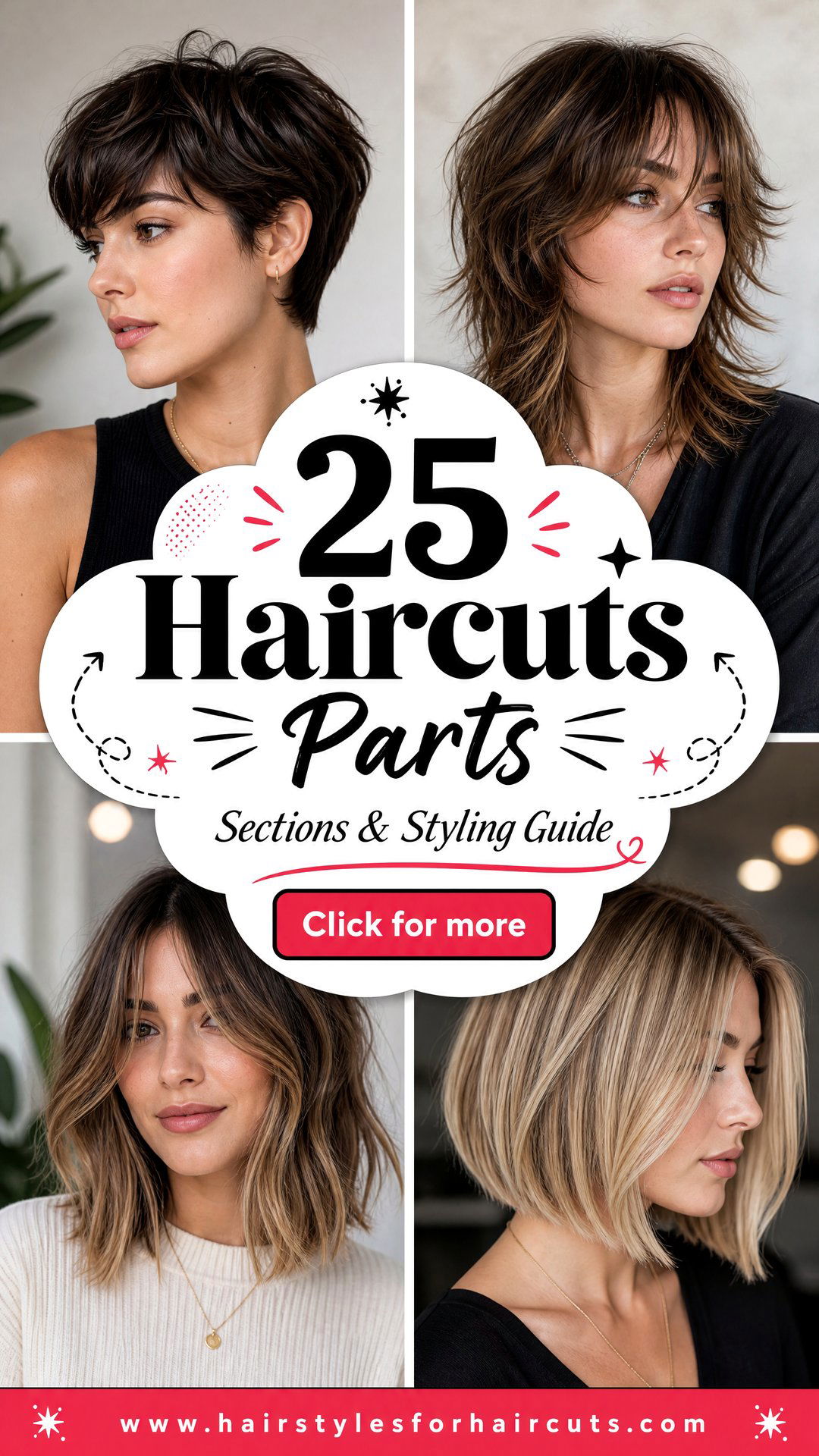 25 Haircuts Parts Sections and Styling Guide Explained - 25 Haircuts Parts: Sections & Styling Guide Explained