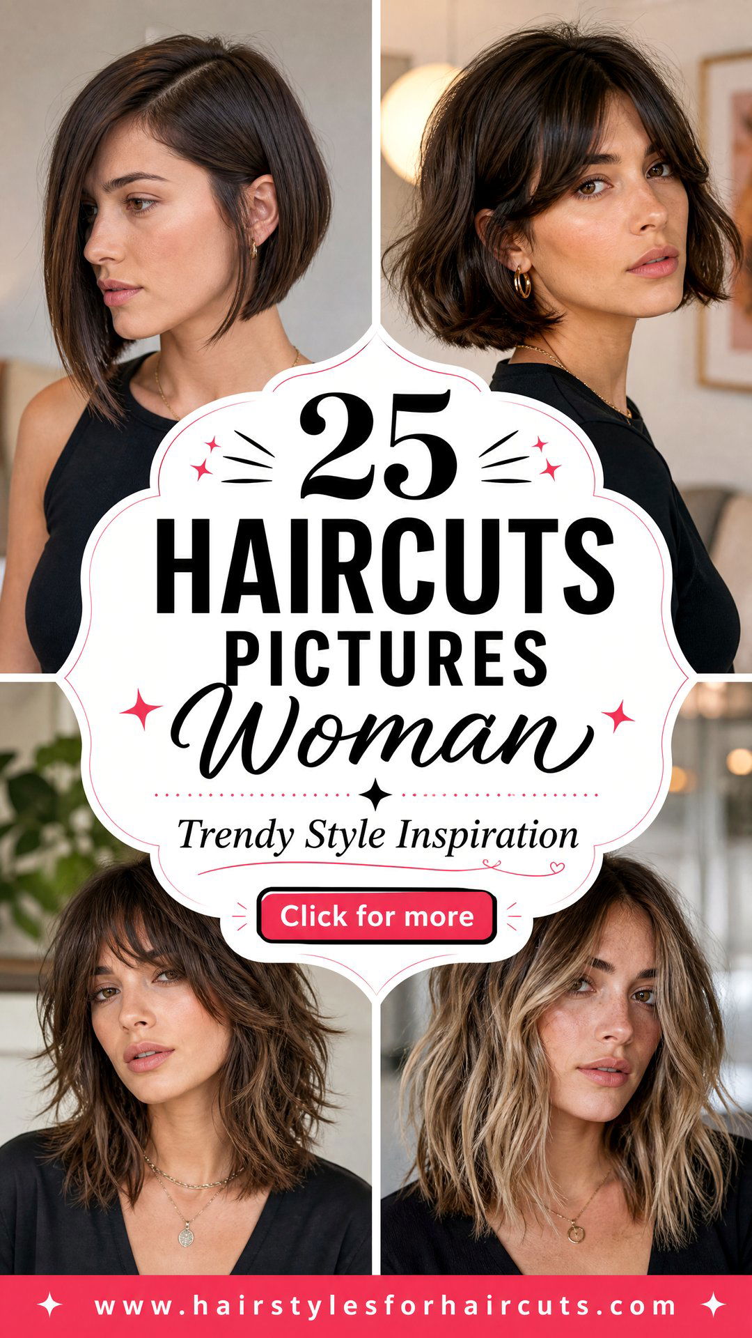 25 Haircuts Pictures Woman Trendy Style Inspiration - 25 Haircuts Pictures Woman: Trendy Style Inspiration