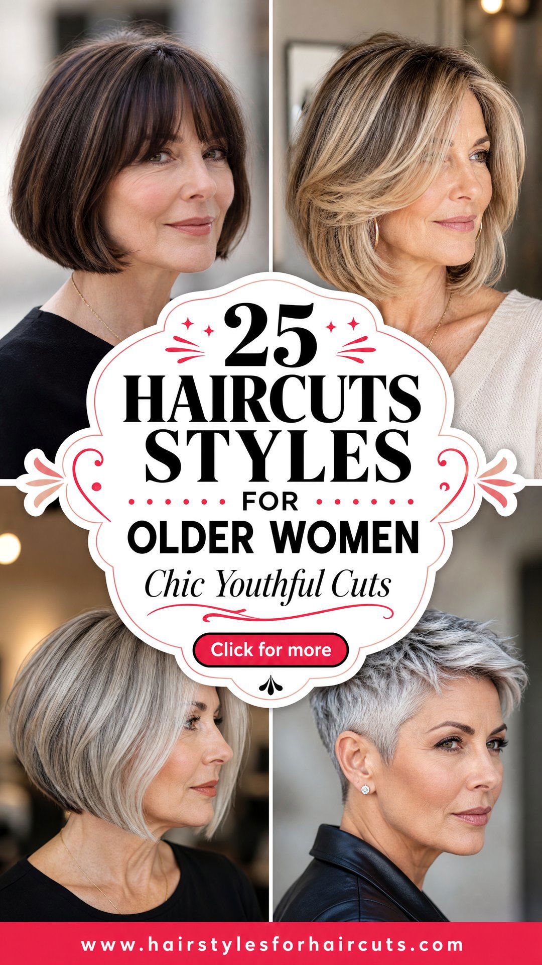 25 Haircuts Styles for Older Women Chic and Youthful - 25 Haircuts Styles for Older Women: Chic & Youthful