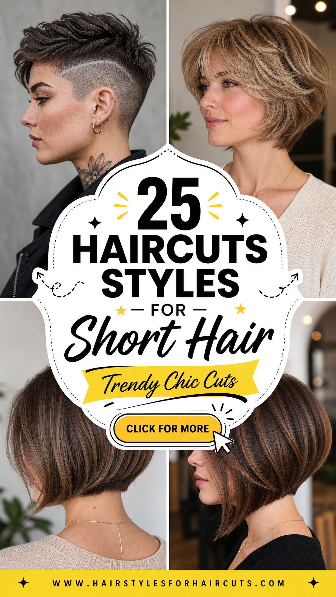 25 Haircuts Styles for Short Hair Trendy and Chic Looks - 25 Haircuts Styles for Short Hair: Trendy & Chic Looks