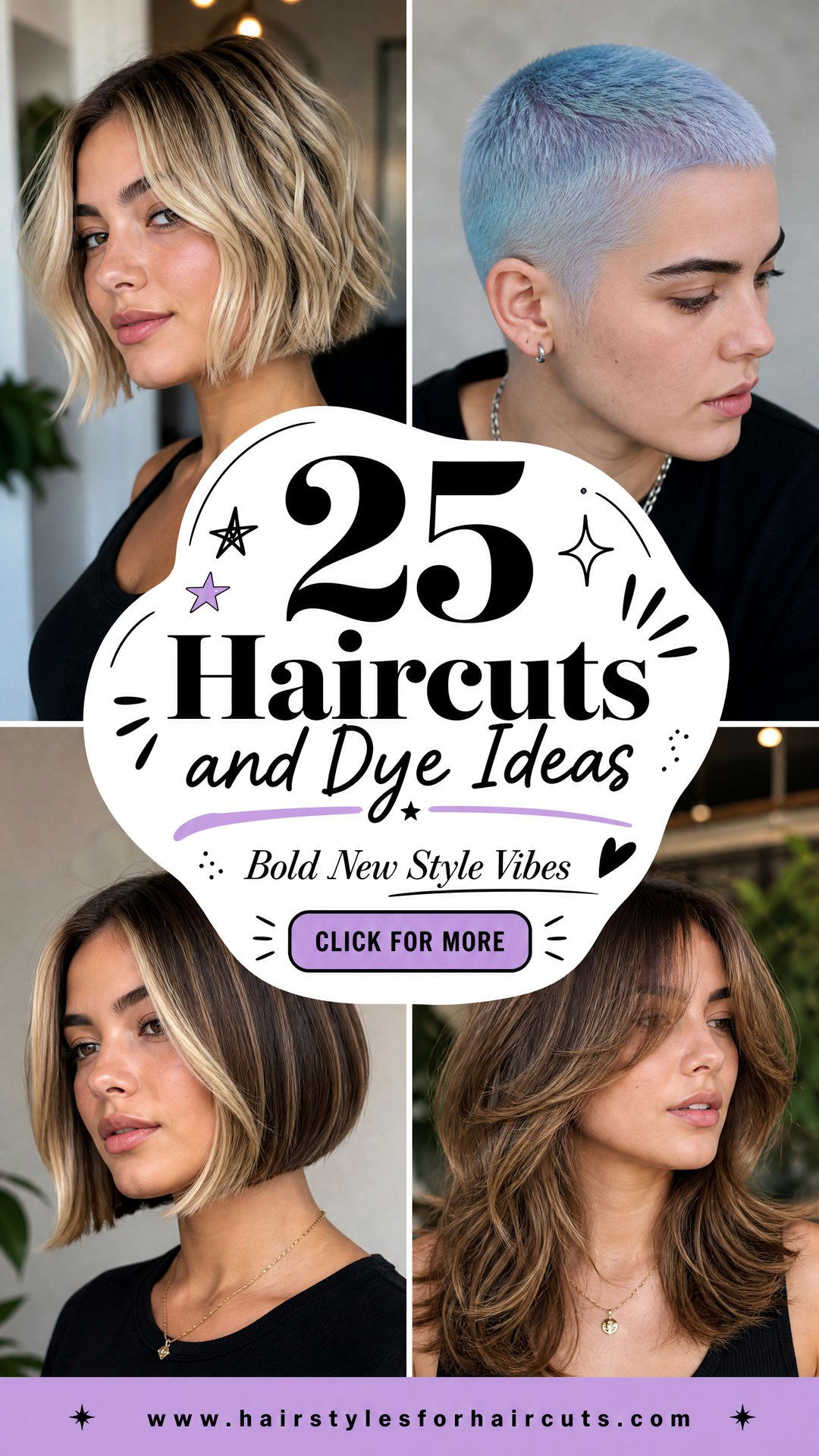 25 Haircuts and Dye Ideas for a Bold New Style - 25 Haircuts and Dye Ideas for a Bold New Style