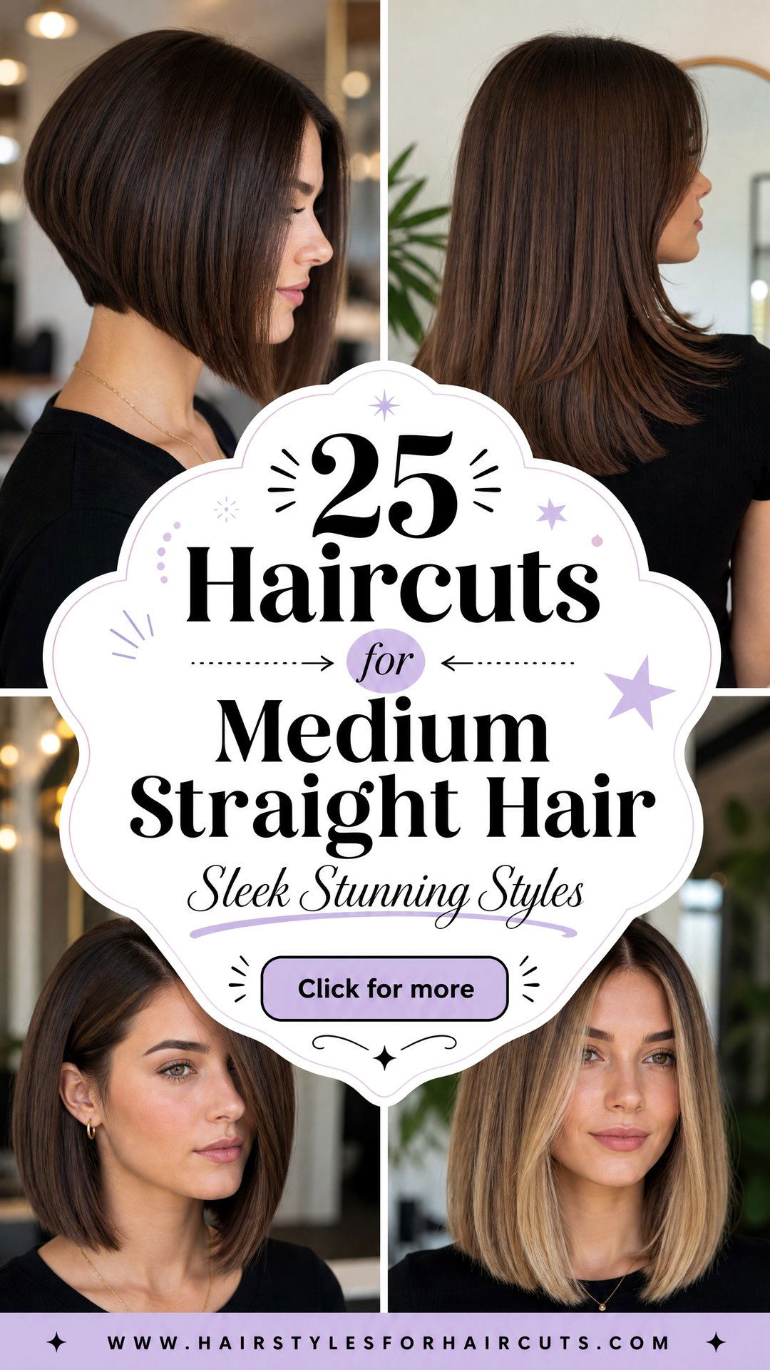 25 Haircuts for Medium Straight Hair Sleek Styles - 25 Haircuts for Medium Straight Hair: Sleek Styles