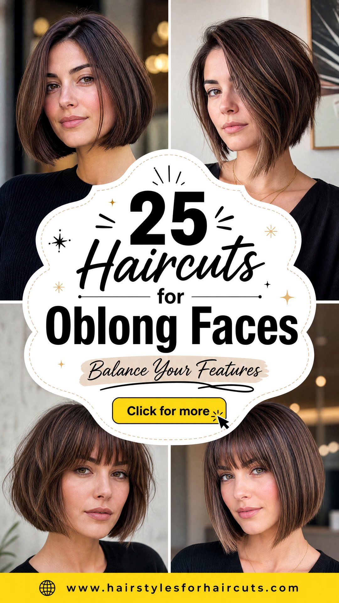 25 Haircuts for Oblong Faces to Balance Your Features - 25 Haircuts for Oblong Faces to Balance Your Features