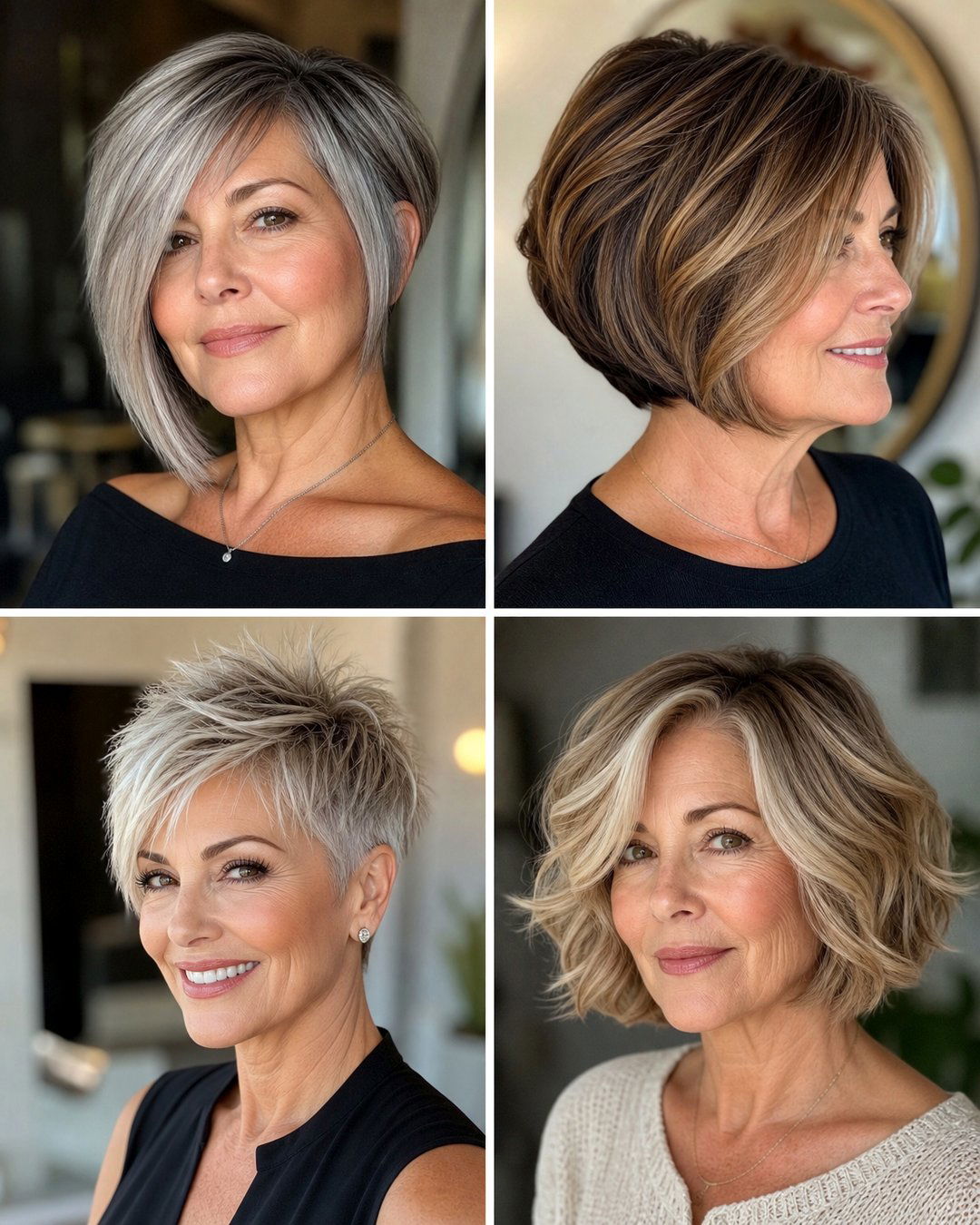 25 Haircuts for Older Women Chic and Youthful Styles