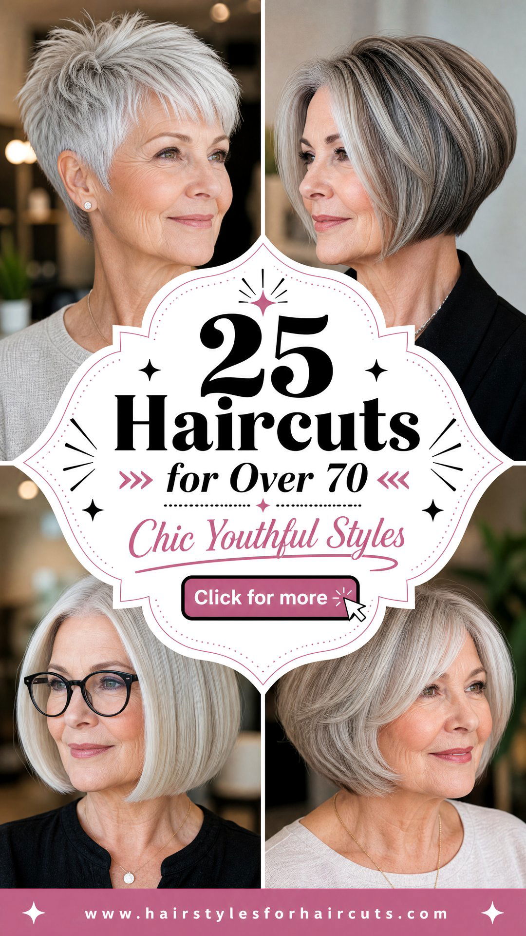 25 Haircuts for Over 70 Chic and Youthful Styles - 25 Haircuts for Over 70: Chic & Youthful Styles