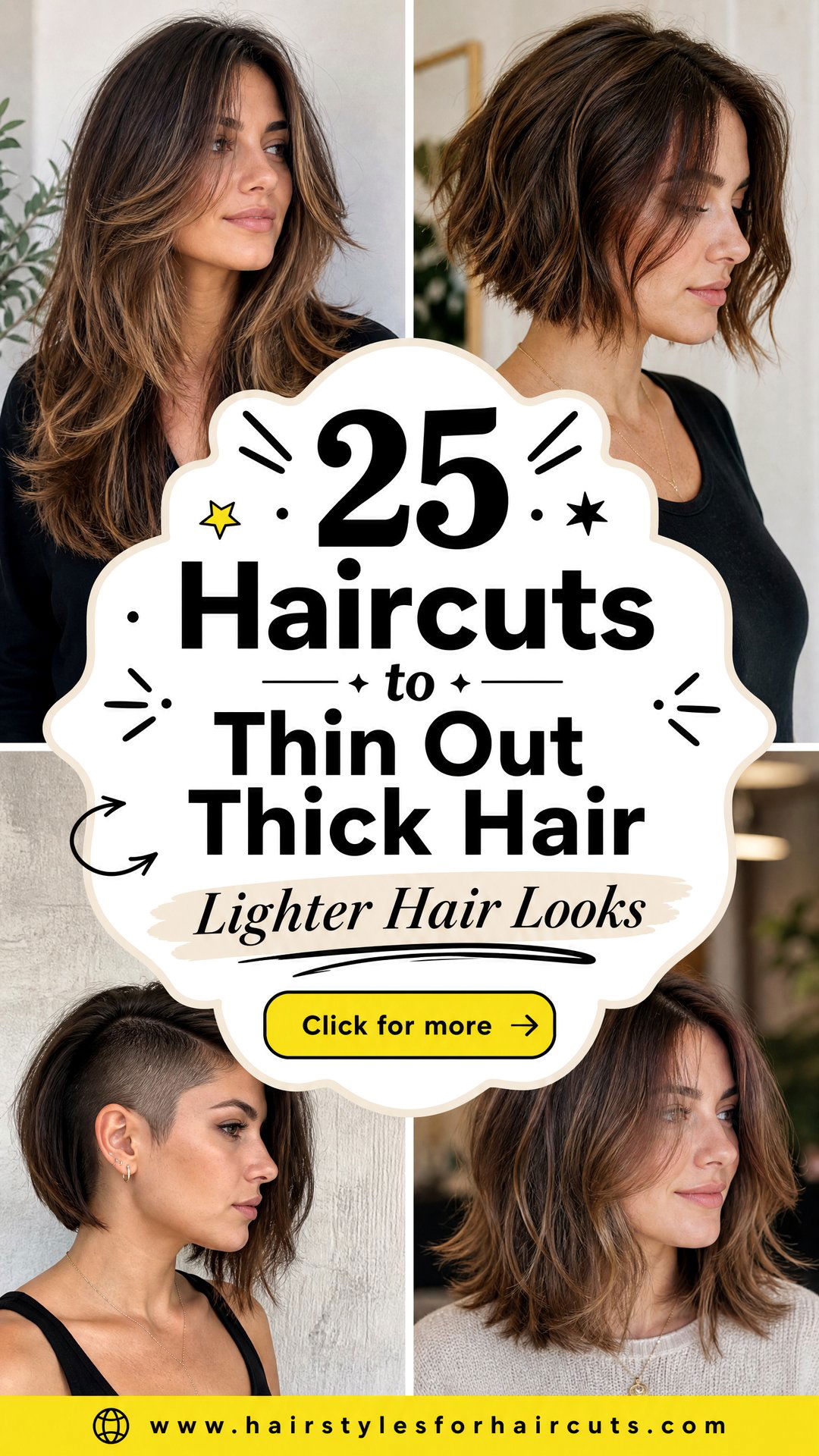 25 Haircuts to Thin Out Thick Hair for a Lighter Look - 25 Haircuts to Thin Out Thick Hair for a Lighter Look