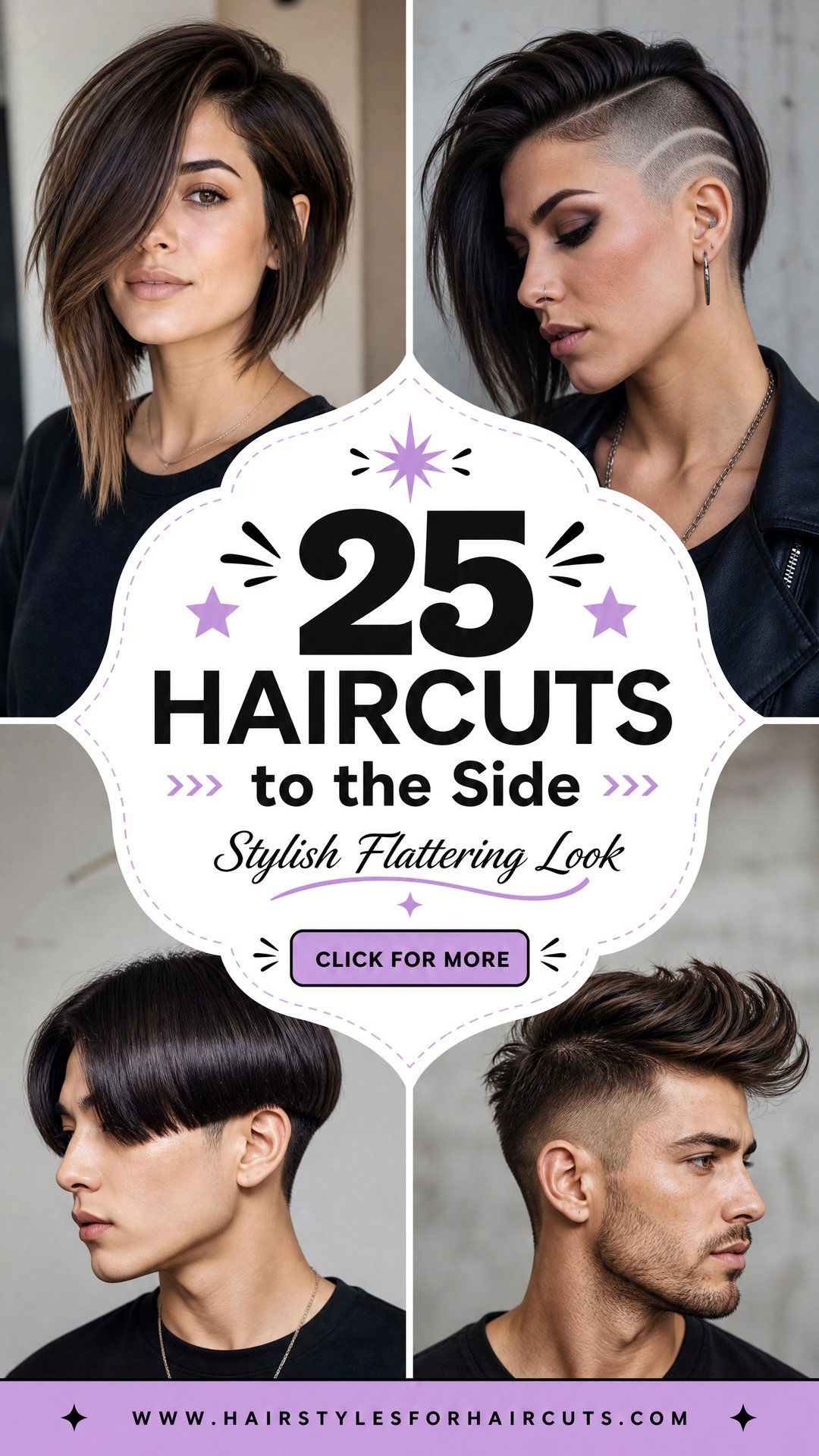 25 Haircuts to the Side for a Stylish Flattering Look - 25 Haircuts to the Side for a Stylish, Flattering Look