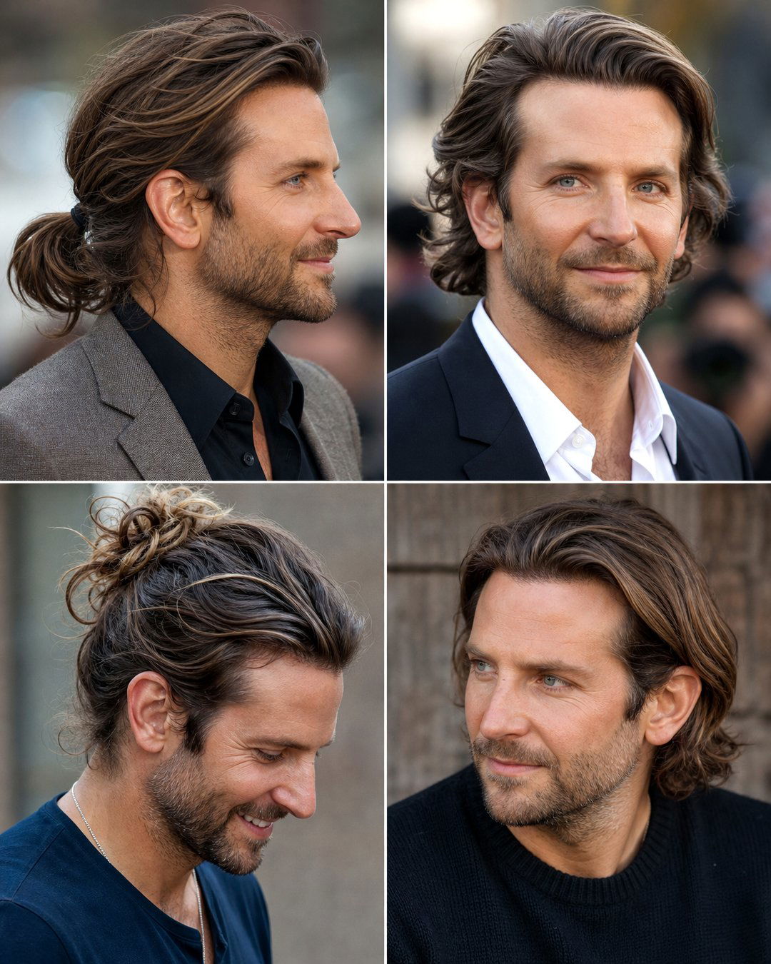 25 Hairstyles Bradley Cooper Long Hair Fans Will Love