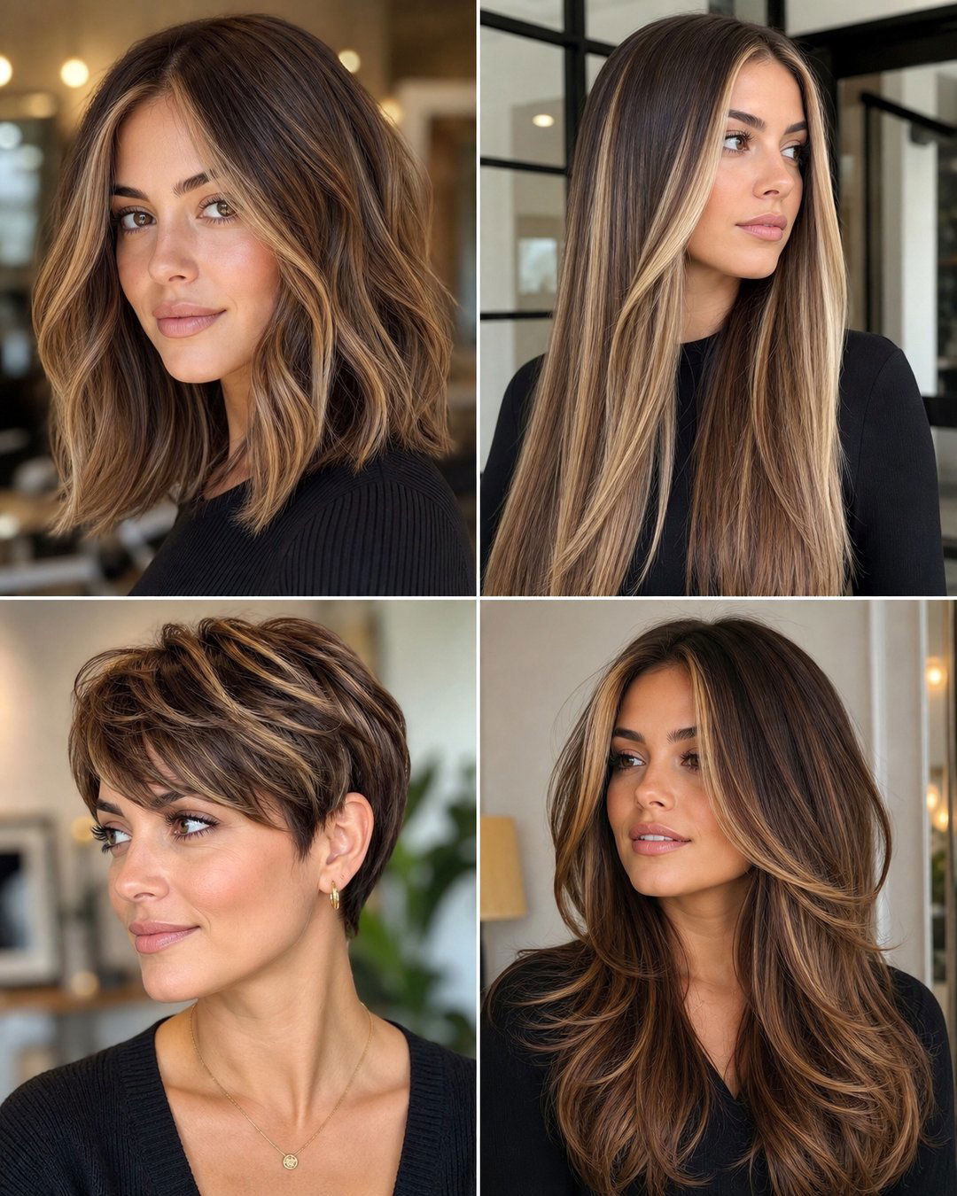 25 Hairstyles Brown Hair With Highlights to Try Now