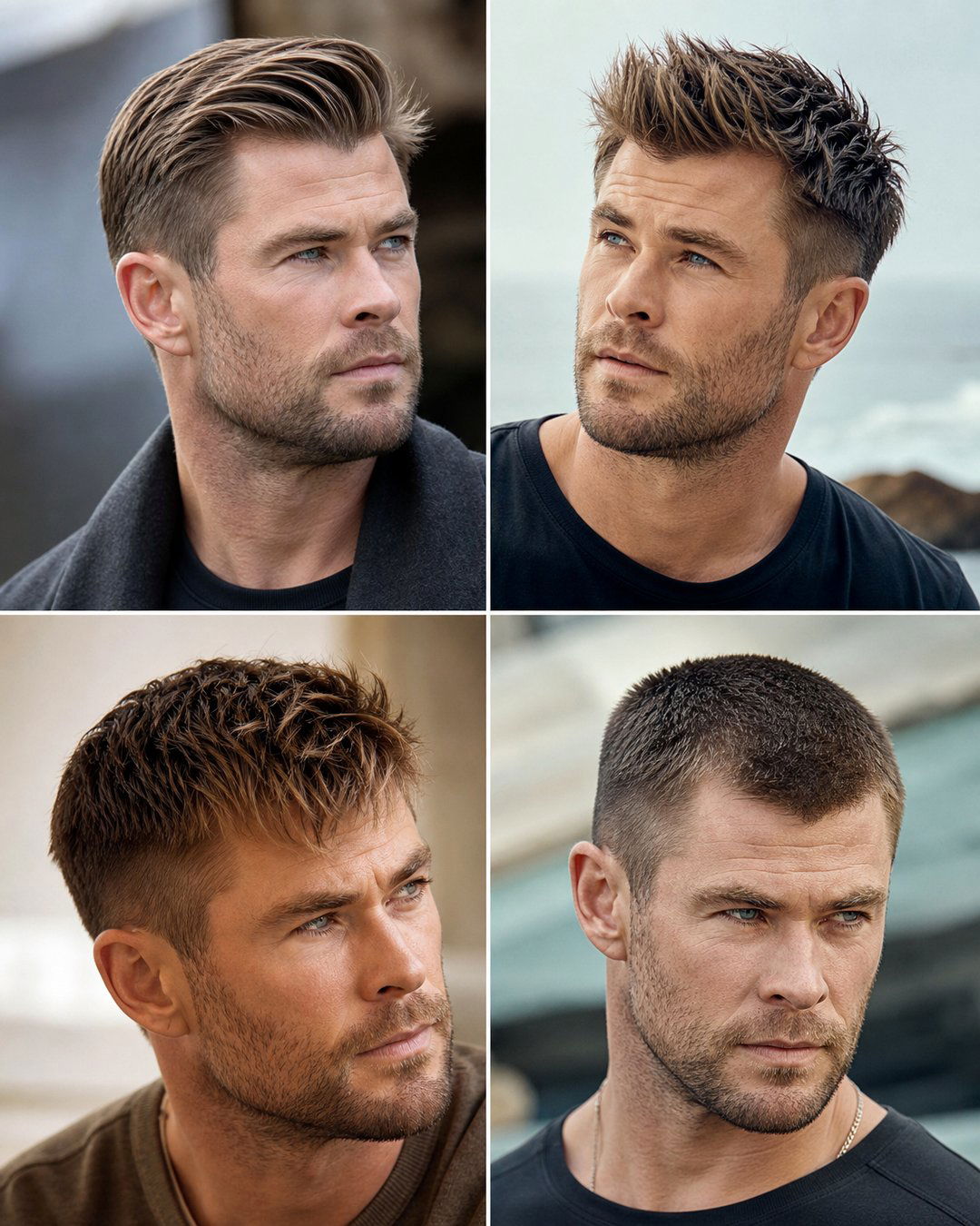 25 Hairstyles Chris Hemsworth Short Hair Fans Love