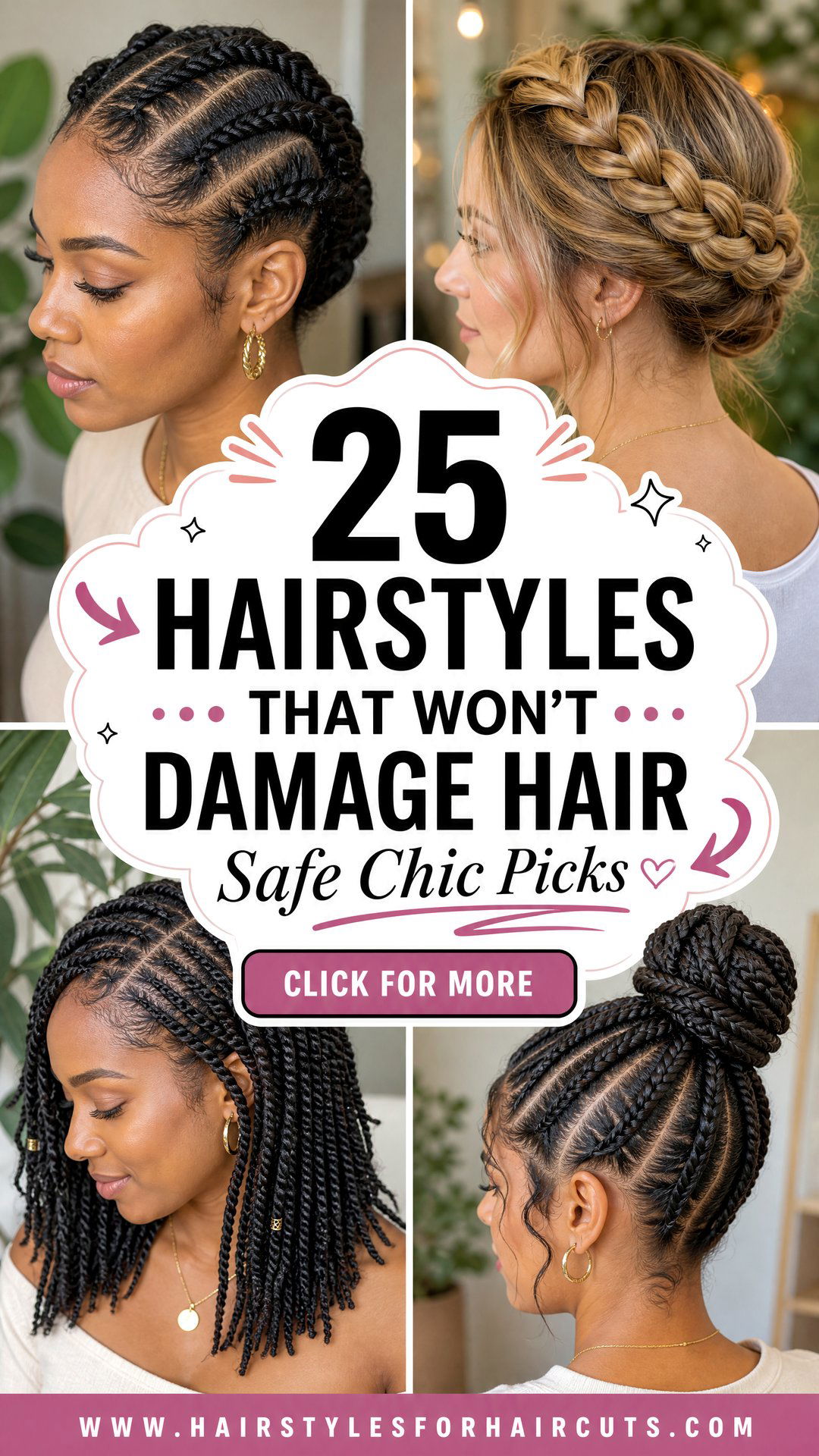 25 Hairstyles That Wont Damage Hair Safe and Chic Picks - 25 Hairstyles That Won’t Damage Hair: Safe & Chic Picks