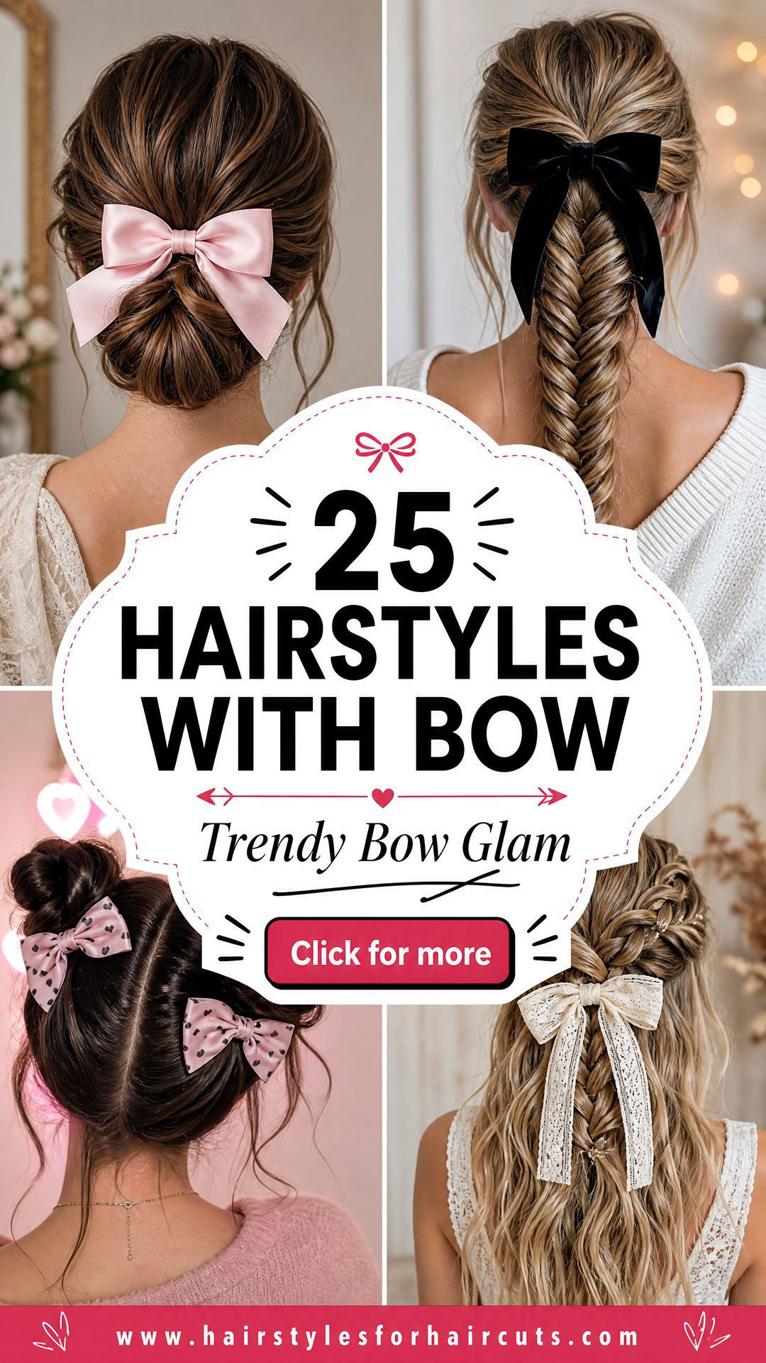 25 Hairstyles With Bow Cute and Trendy Looks to Try - 25 Hairstyles With Bow: Cute and Trendy Looks to Try