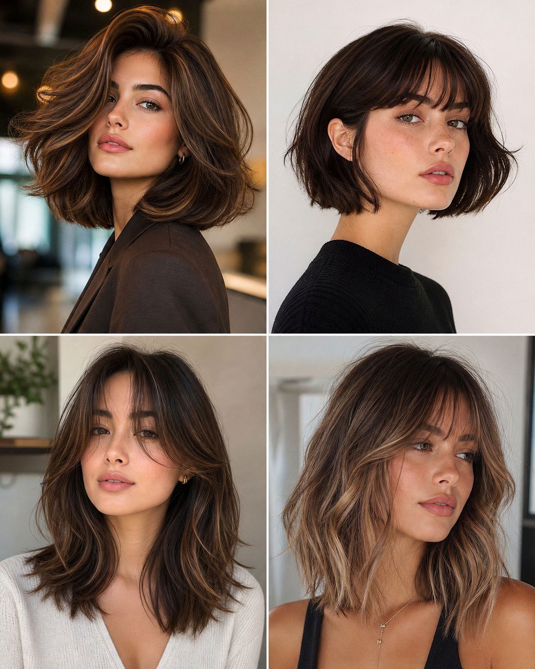 25 Hairstyles for Big Forehead and Thin Hair That Flatter
