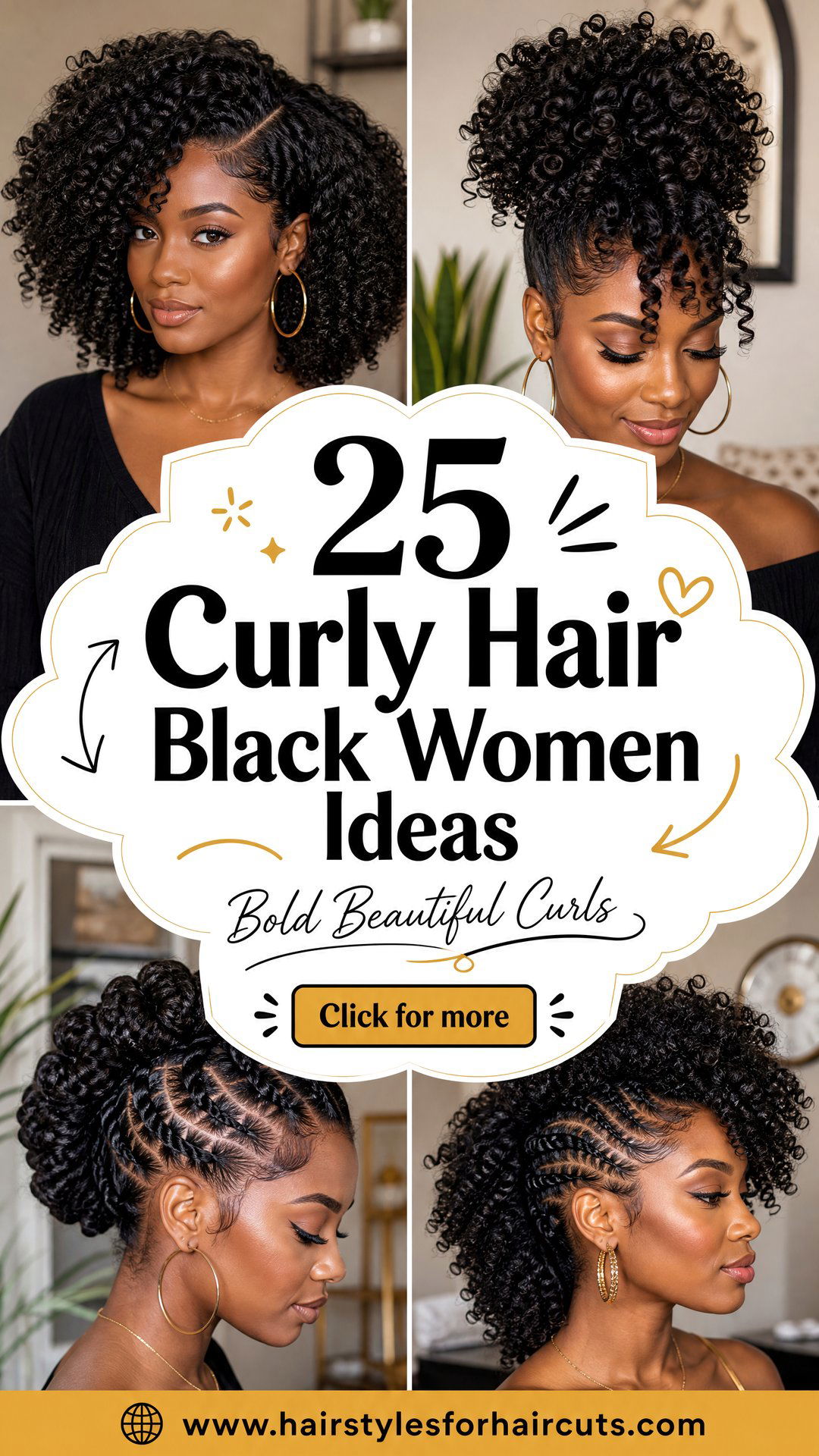 25 Hairstyles for Curly Hair Black Women Will Love - 25 Hairstyles for Curly Hair Black Women Will Love