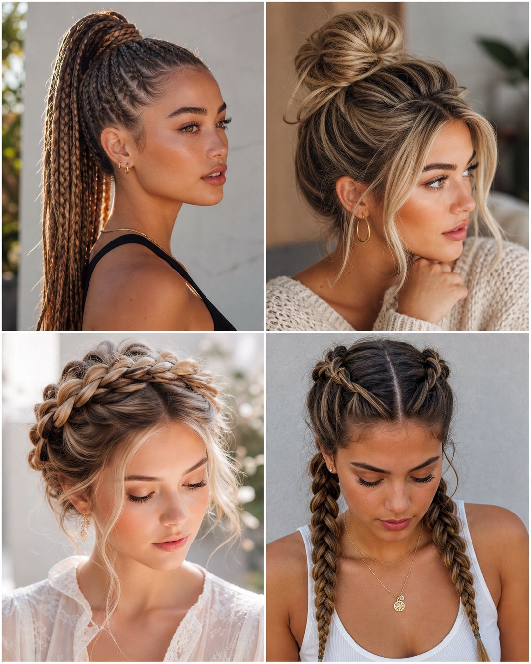 25 Hairstyles for Gym Cute and Sweat-Proof Workout Looks