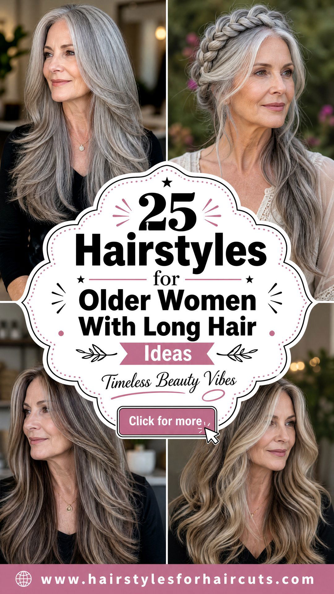 25 Hairstyles for Older Women With Long Hair Ideas - 25 Hairstyles for Older Women With Long Hair Ideas