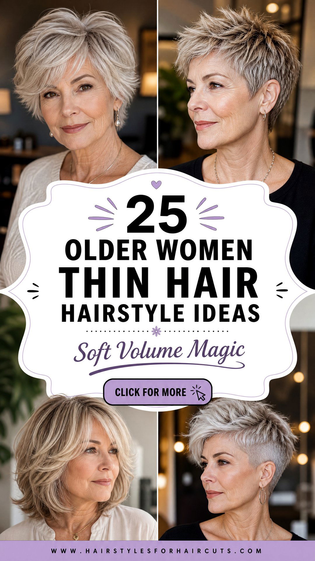 25 Hairstyles for Older Women With Thin Hair Ideas - 25 Hairstyles for Older Women With Thin Hair Ideas