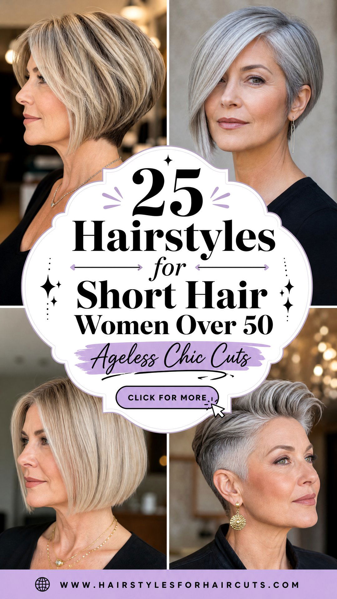 25 Hairstyles for Short Hair Women Over 50 to Try - 25 Hairstyles for Short Hair Women Over 50 to Try