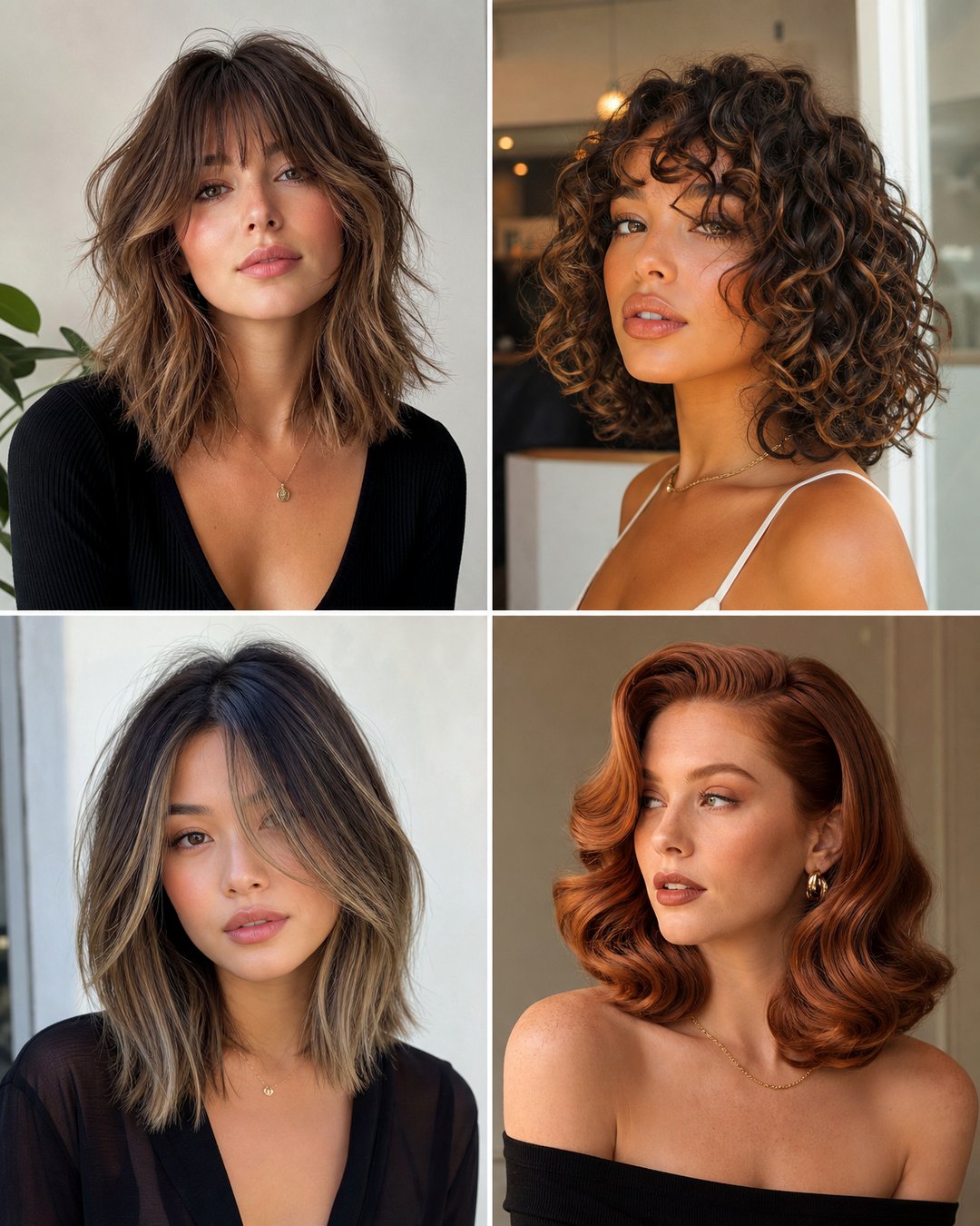 25 Hairstyles for Shoulder Length Hair Women Love