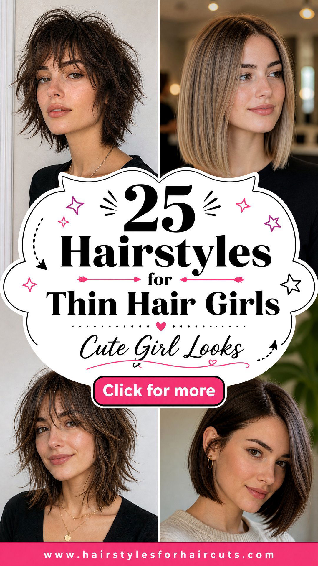 25 Hairstyles for Thin Hair Girls Cute and Trendy Looks - 25 Hairstyles for Thin Hair Girls: Cute & Trendy Looks