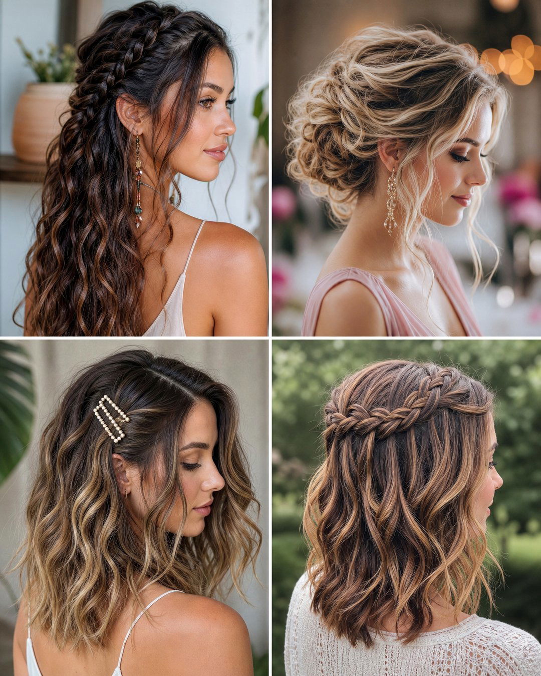 25 Hairstyles for Wedding Guests Medium Length Hair
