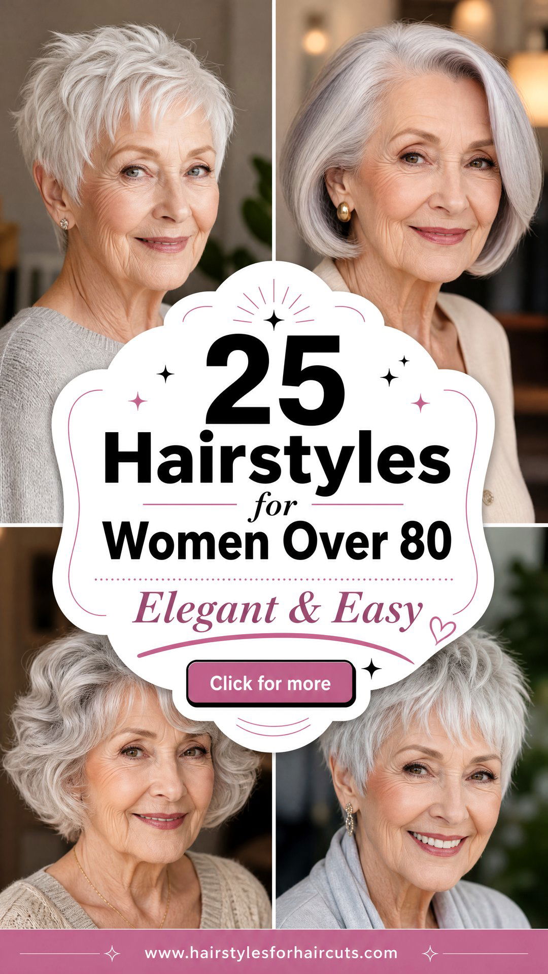 25 Hairstyles for Women Over 80 Elegant and Easy - 25 Hairstyles for Women Over 80: Elegant & Easy