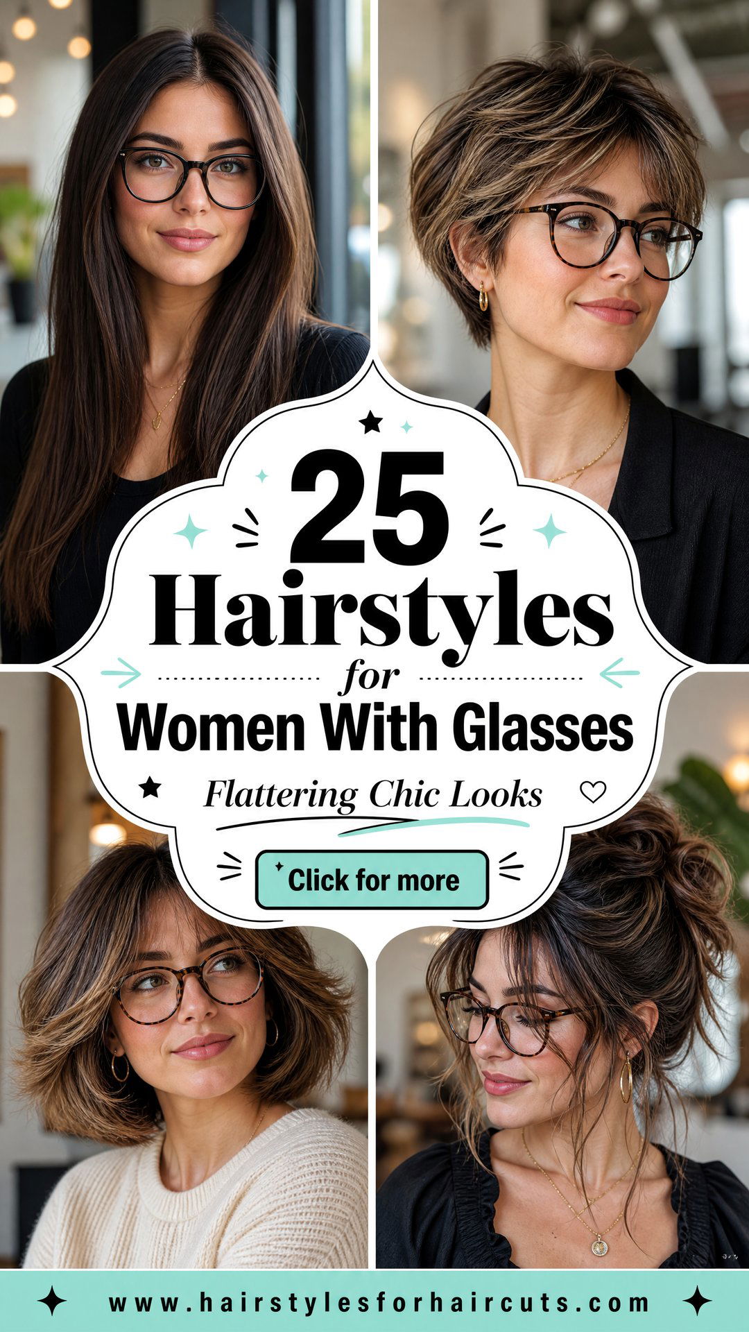 25 Hairstyles for Women With Glasses Flattering Looks - 25 Hairstyles for Women With Glasses: Flattering Looks