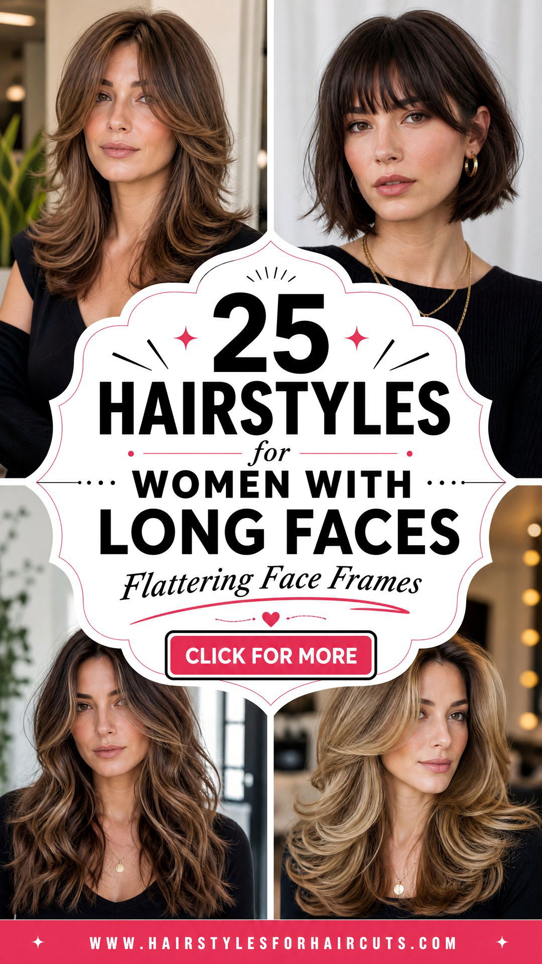 25 Hairstyles for Women With Long Faces Flattering - 25 Hairstyles for Women With Long Faces: Flattering