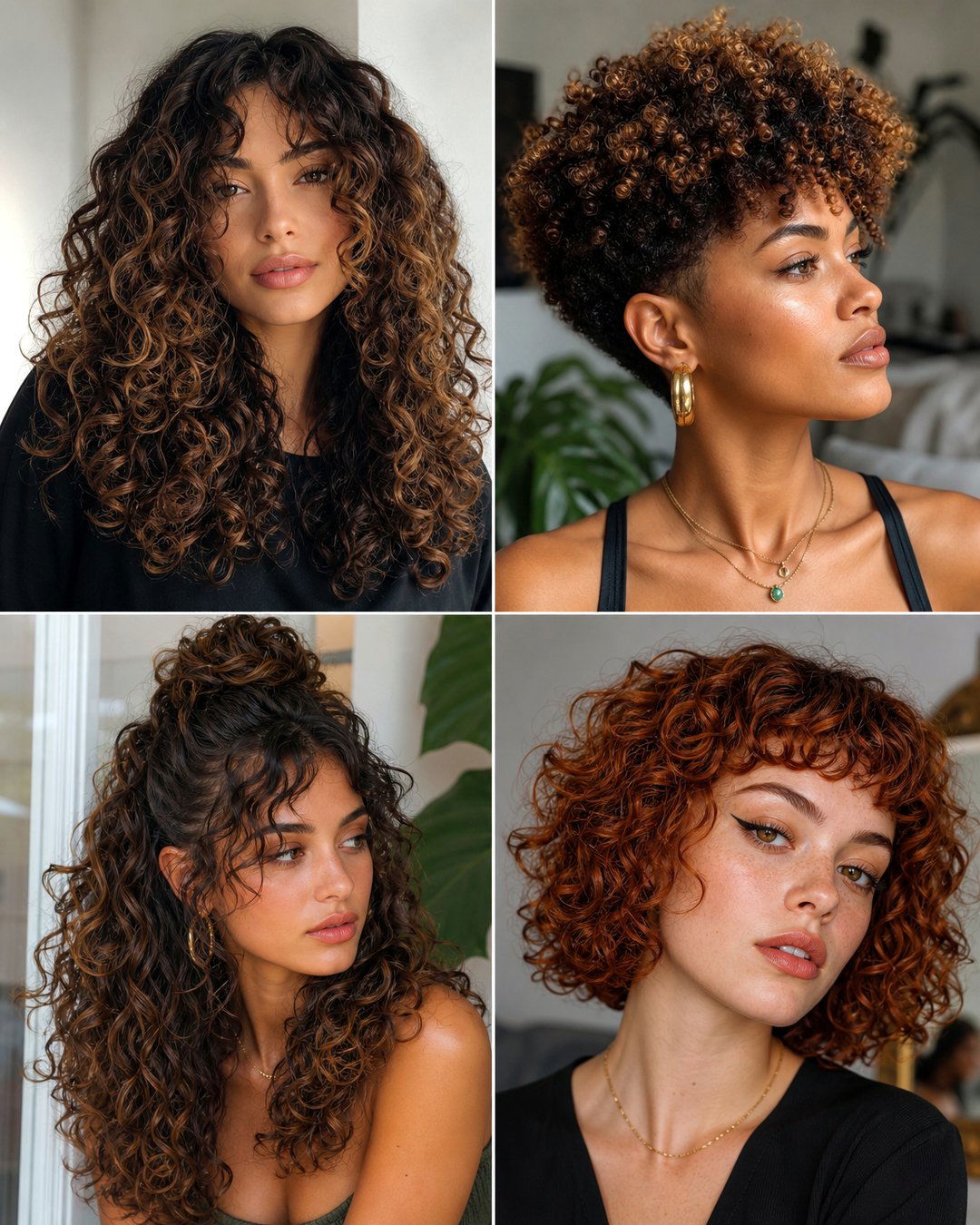 25 Hairstyles for Women With Thick Curly Hair