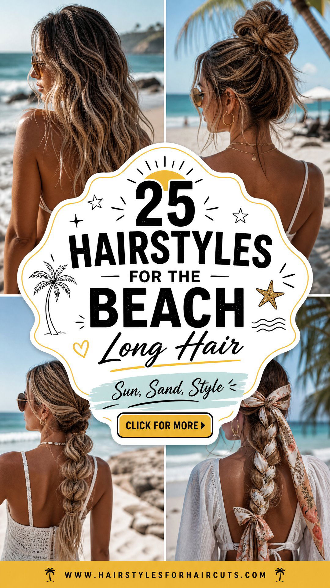 25 Hairstyles for the Beach Long Hair Beauties Love - 25 Hairstyles for the Beach Long Hair Beauties Love