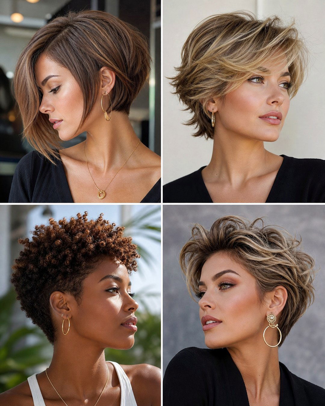 25 Hairstyles in Short Hair Chic Cuts Youll Love