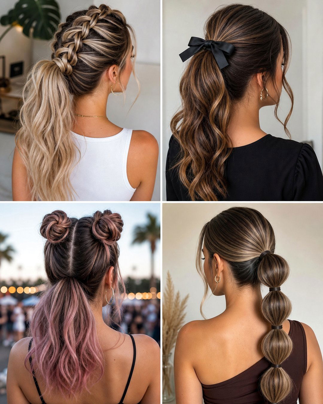 25 Hairstyles in a Ponytail for Long Hair to Try
