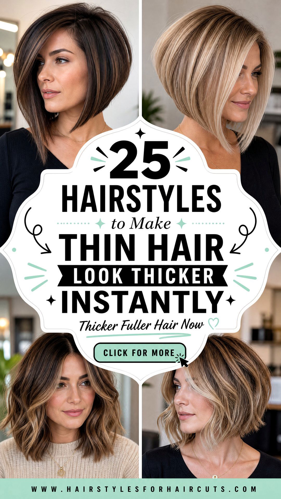 25 Hairstyles to Make Thin Hair Look Thicker Instantly - 25 Hairstyles to Make Thin Hair Look Thicker Instantly