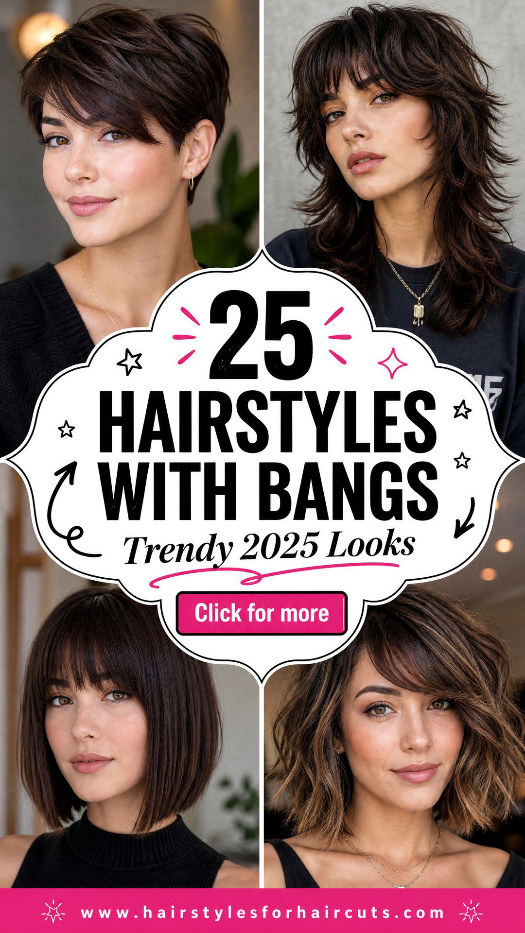 25 Hairstyles with Bangs Trendy Looks to Try in 2025 - 25 Hairstyles with Bangs: Trendy Looks to Try in 2025