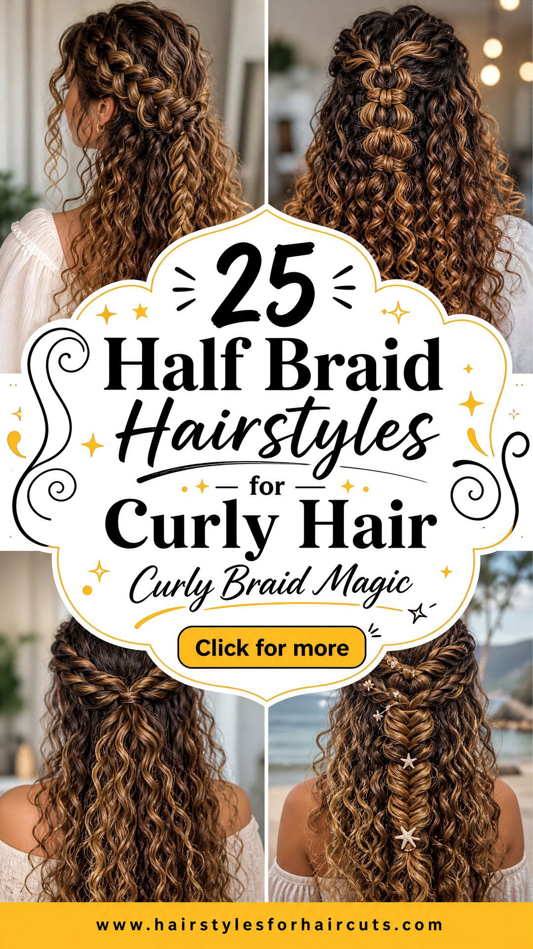 25 Half Braid Hairstyles for Curly Hair Inspiration - 25 Half Braid Hairstyles for Curly Hair Inspiration