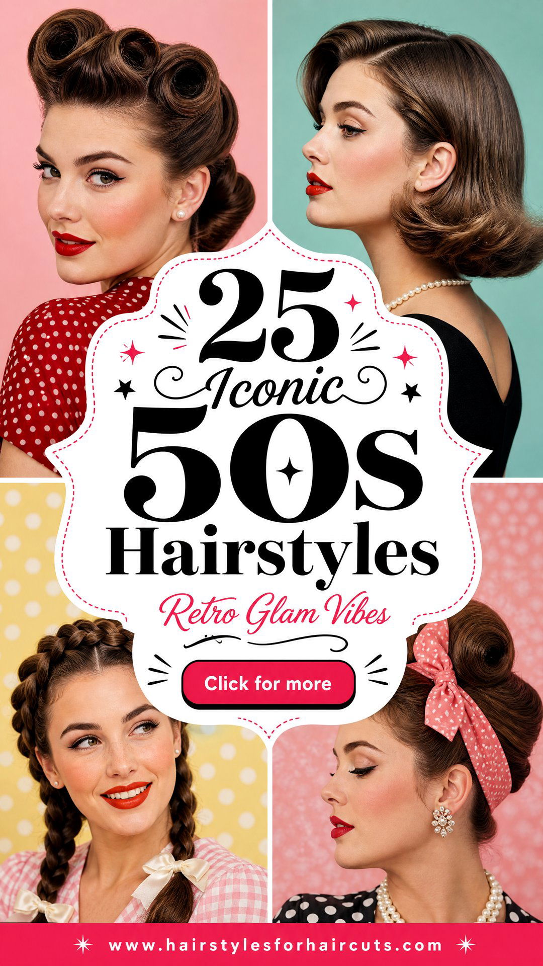 25 Iconic 50s Hairstyles to Recreate Retro Glamour - 25 Iconic 50s Hairstyles to Recreate Retro Glamour