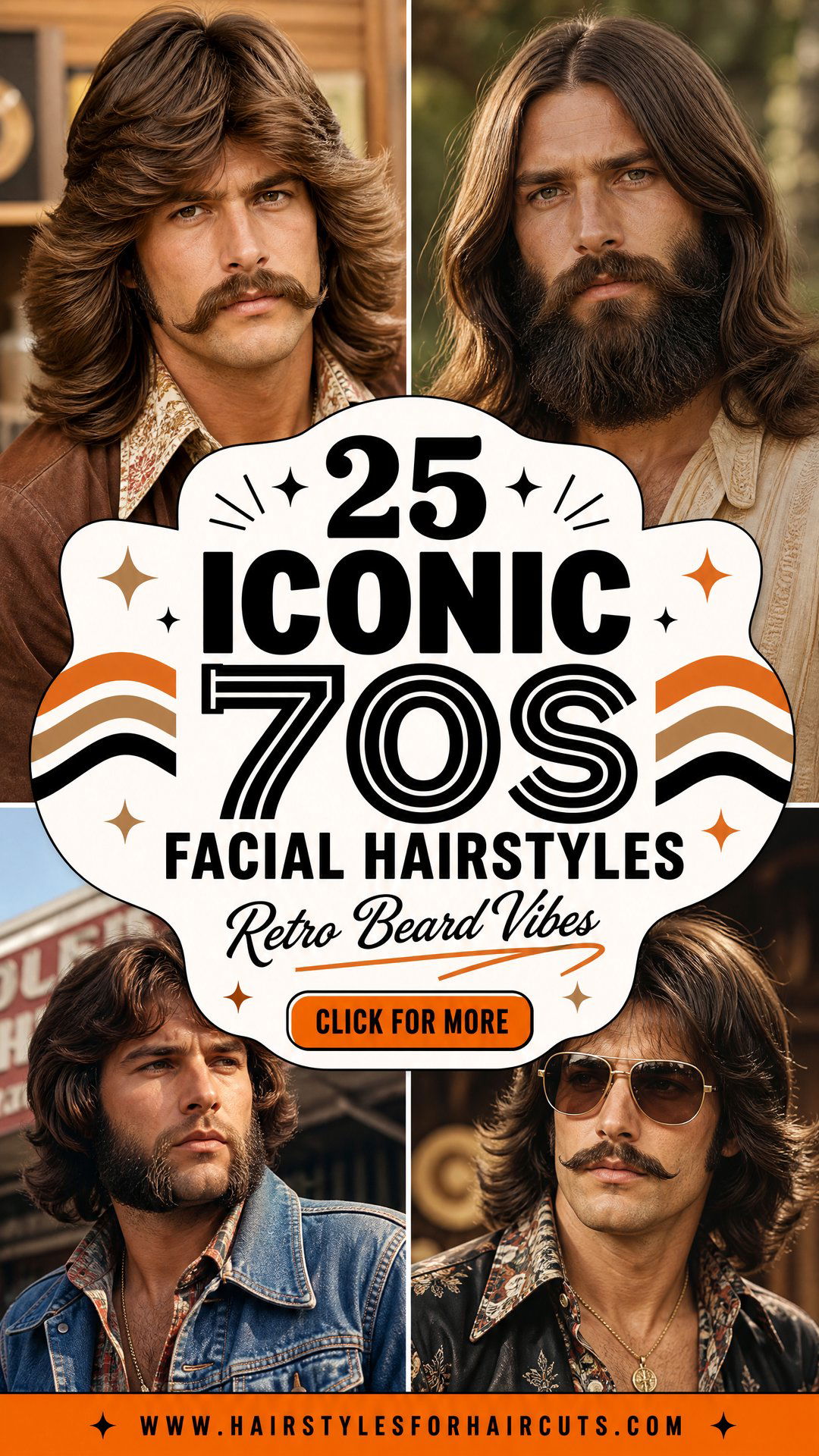 25 Iconic 70s Facial Hairstyles Retro Beard and Stache Looks - 25 Iconic 70s Facial Hairstyles: Retro Beard & Stache Looks